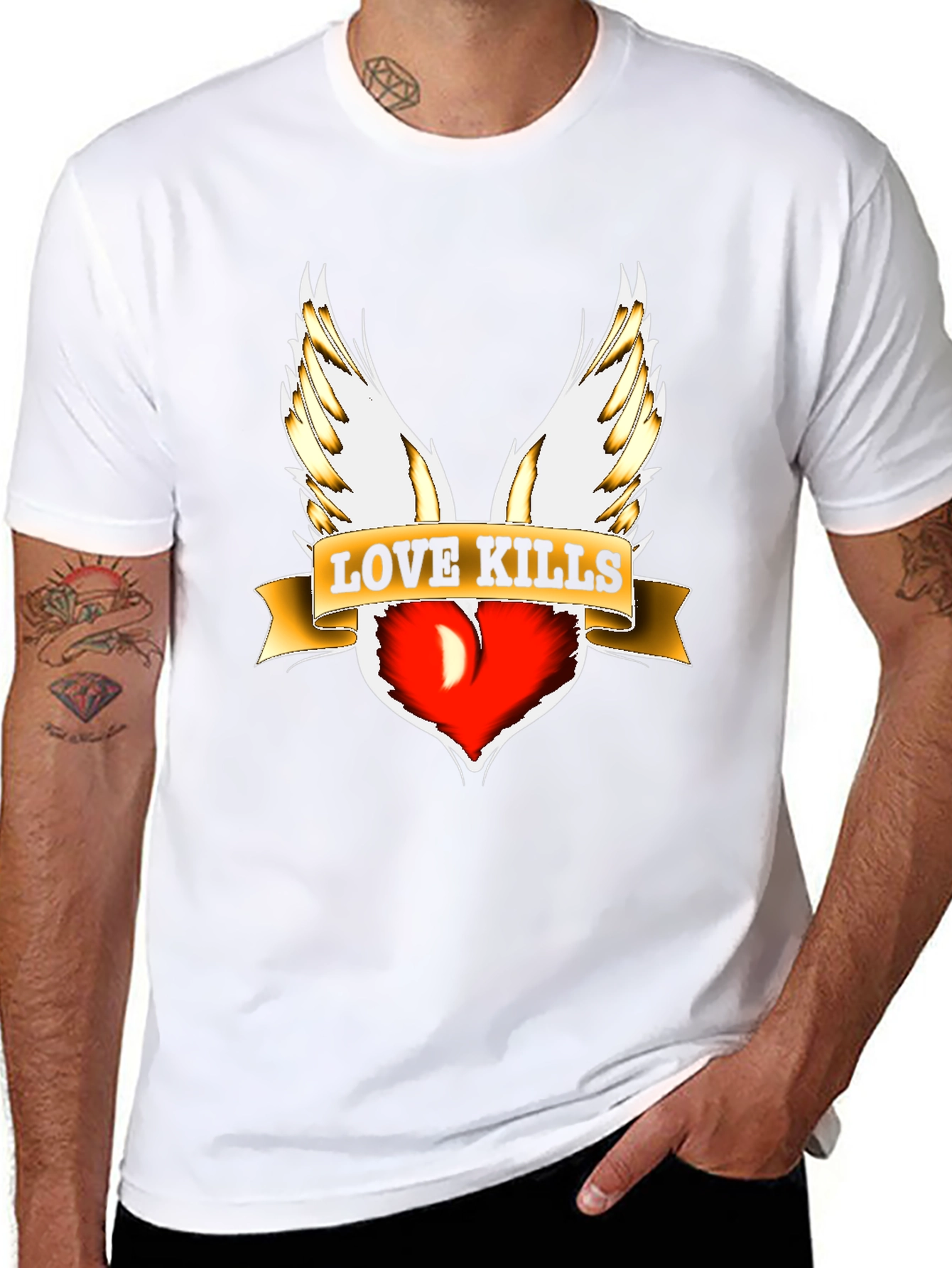 Love Kills Graphic T-Shirt