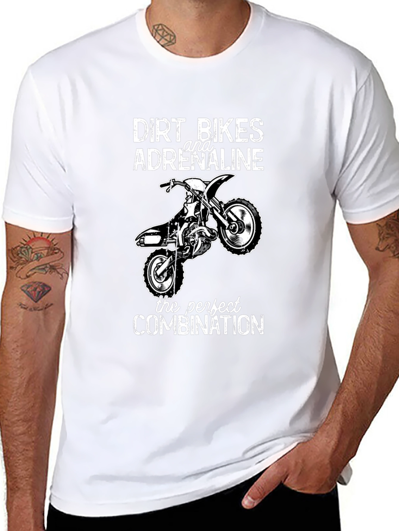 Dirt Bikes & Adrenaline Graphic Tee