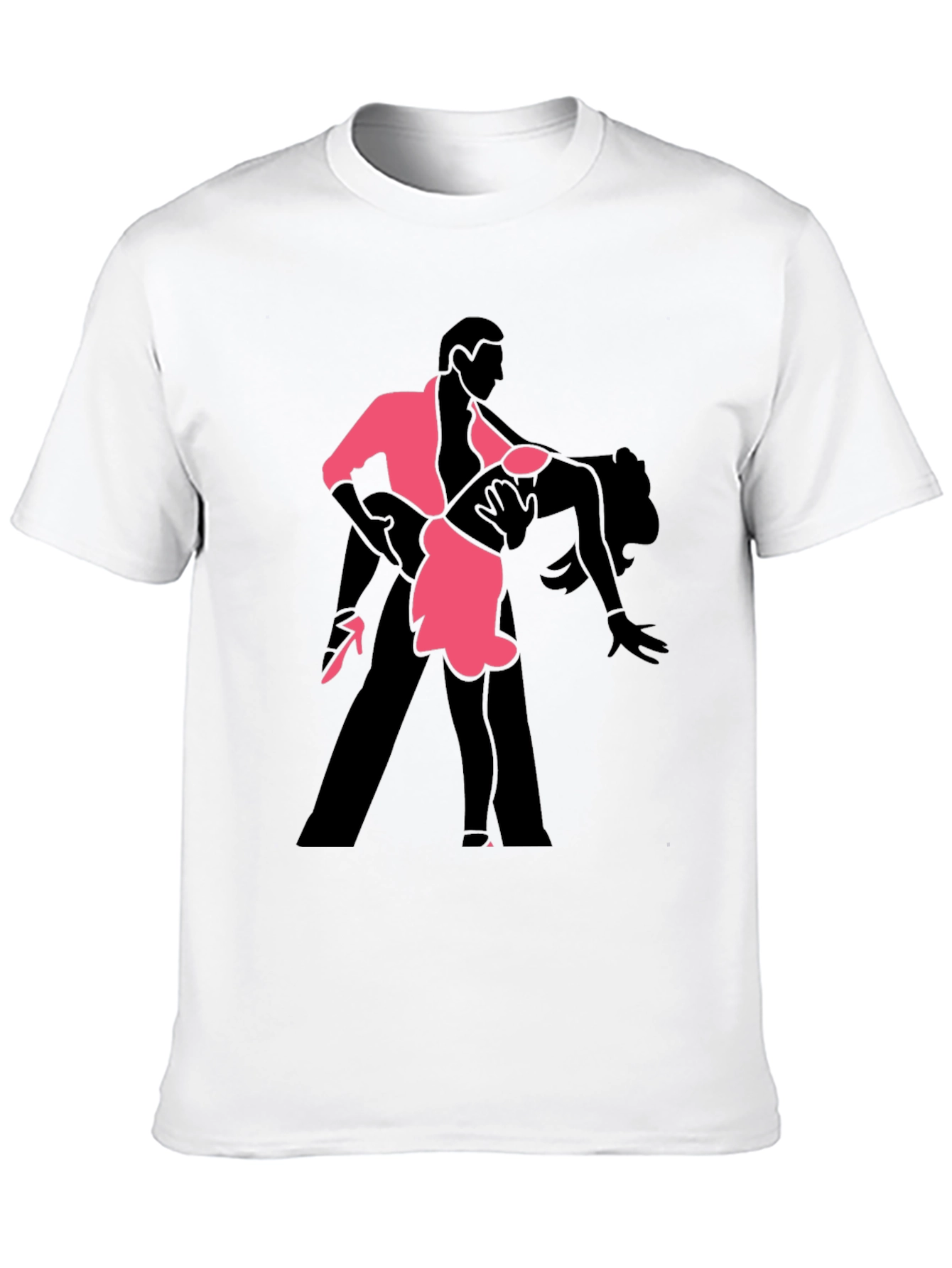 Dancing Couple Graphic Tee - Salsa Dance T-Shirt