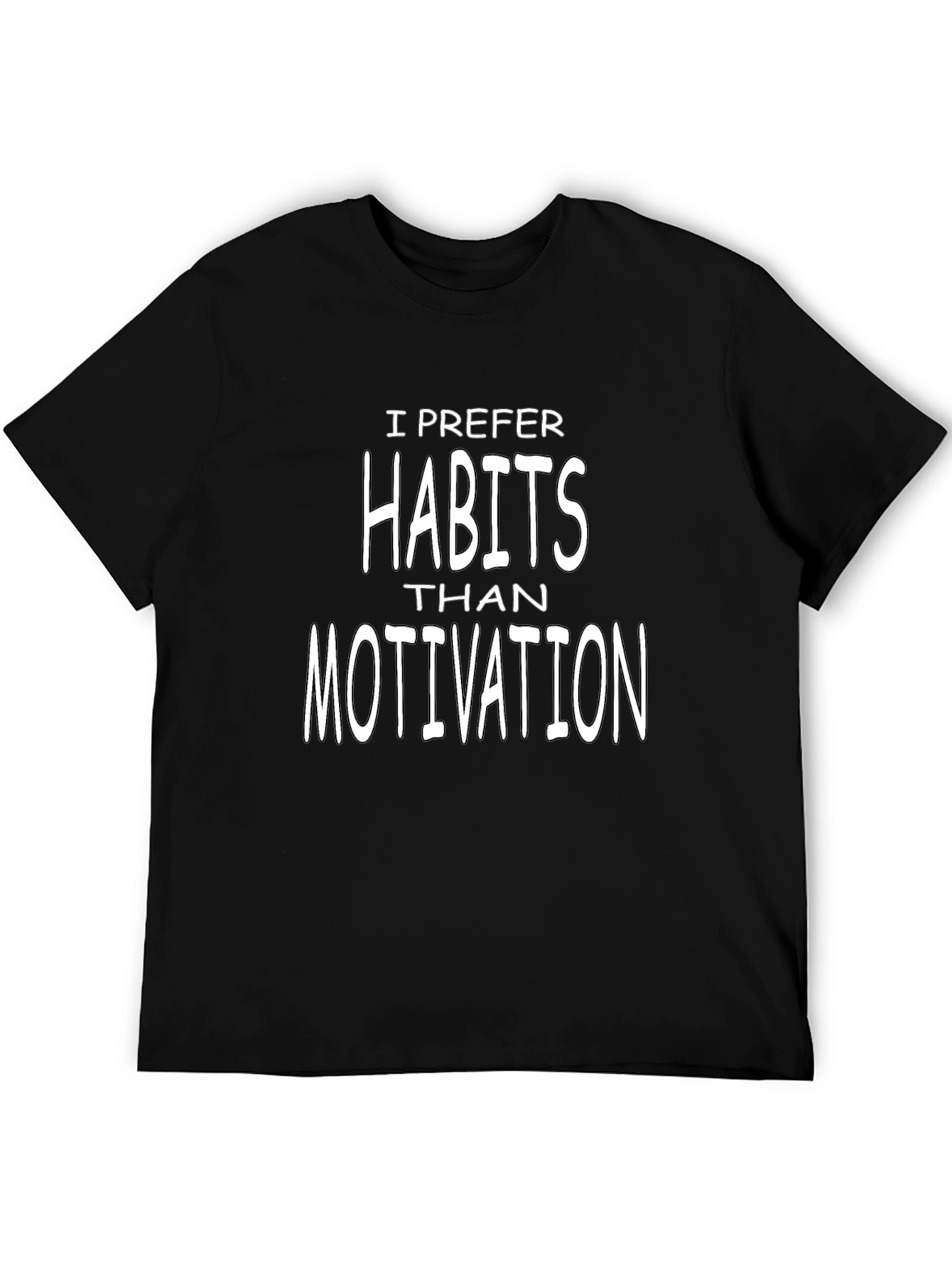 Habits Over Motivation Graphic Tee