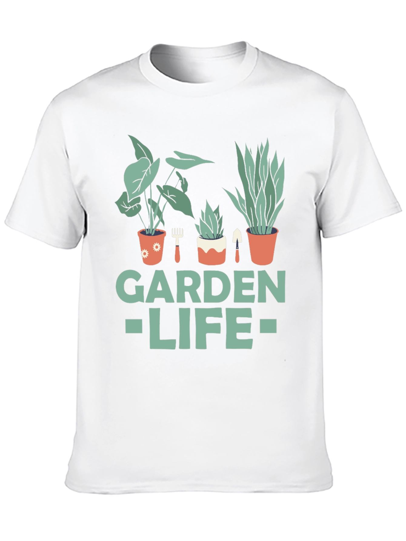 Garden Life Graphic T-Shirt - Black