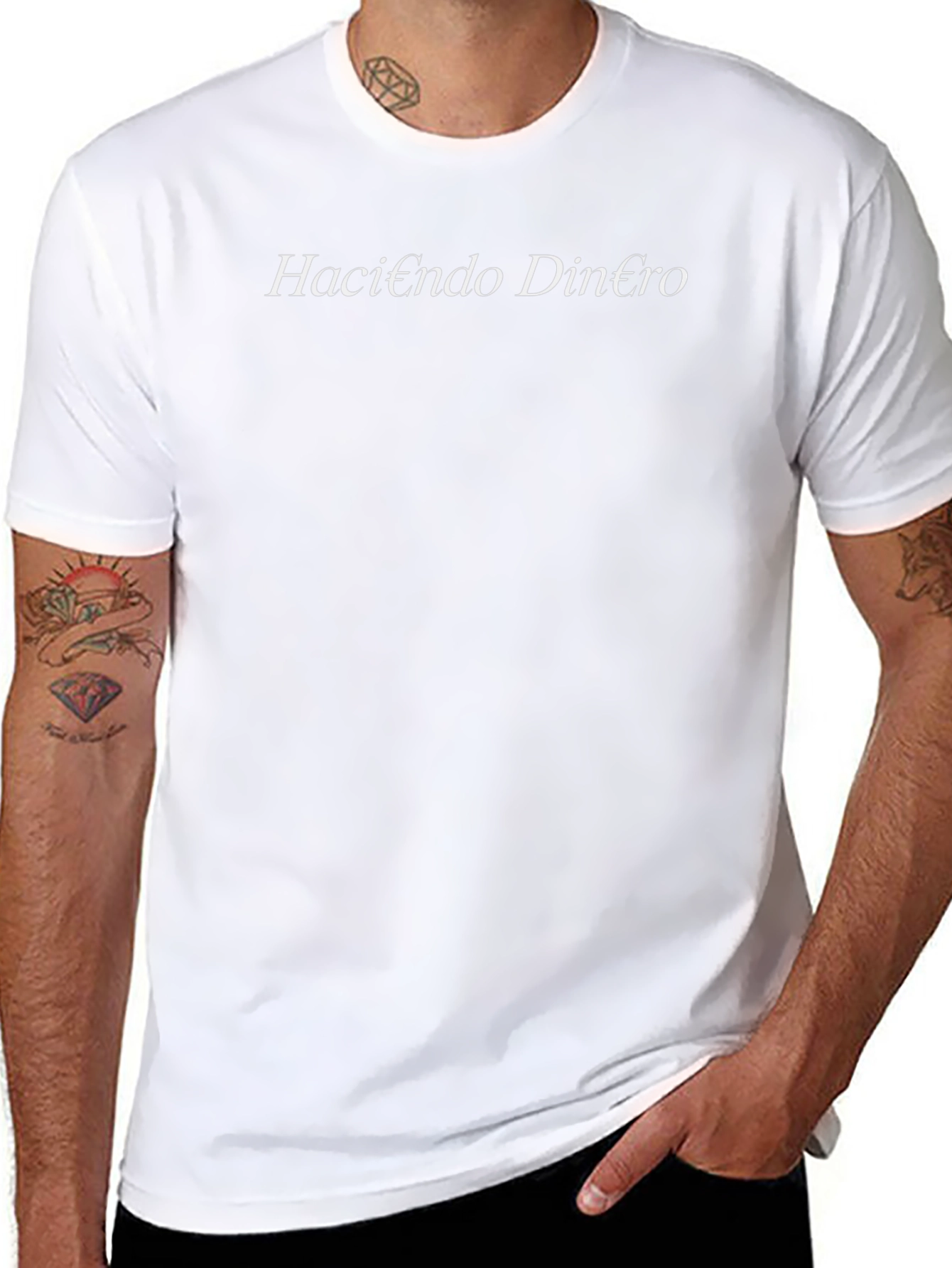 Haciendo Dinero Graphic T-Shirt - Mens Black Tee