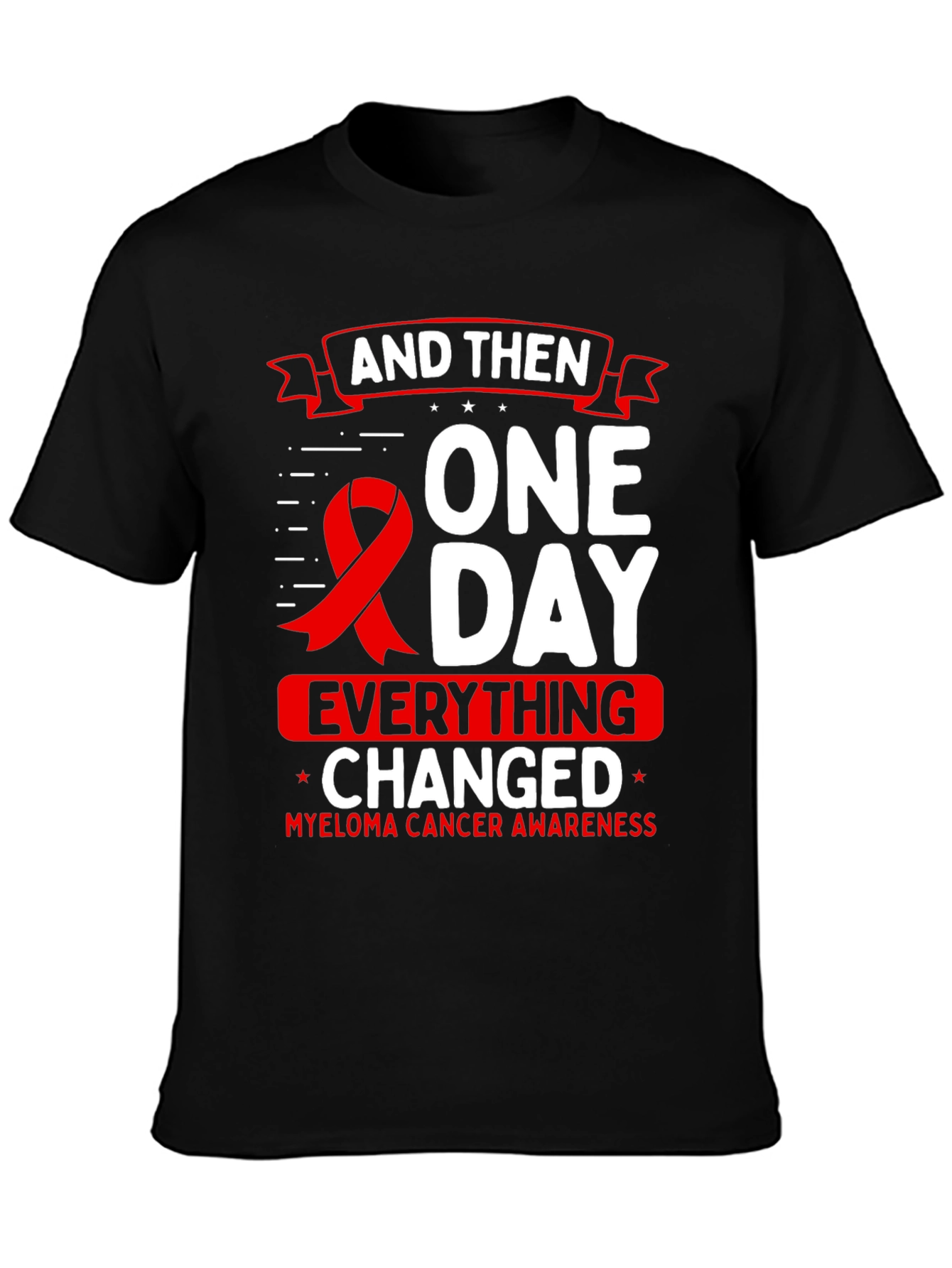 Myeloma Cancer Awareness Graphic Tee