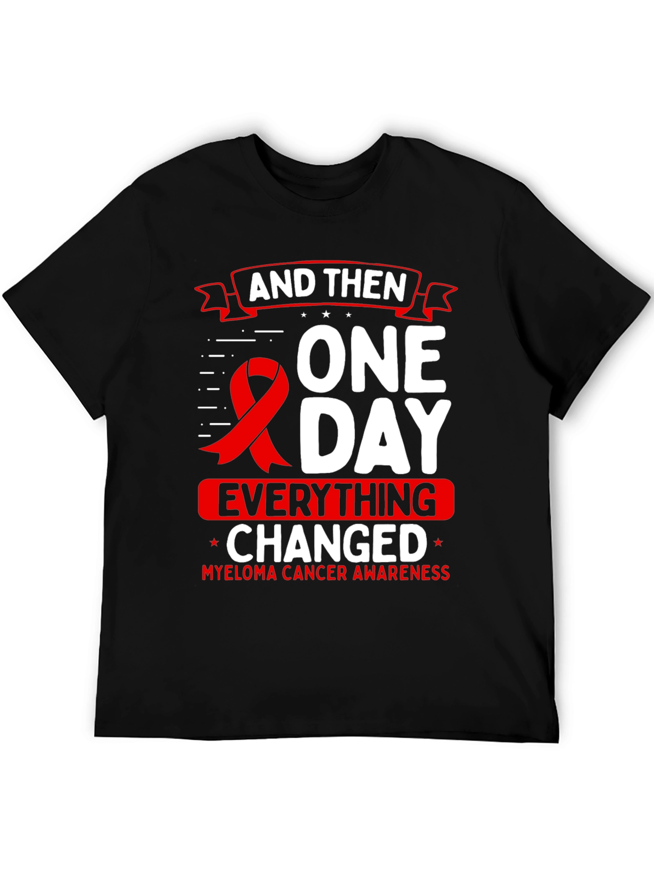 Myeloma Cancer Awareness Graphic Tee