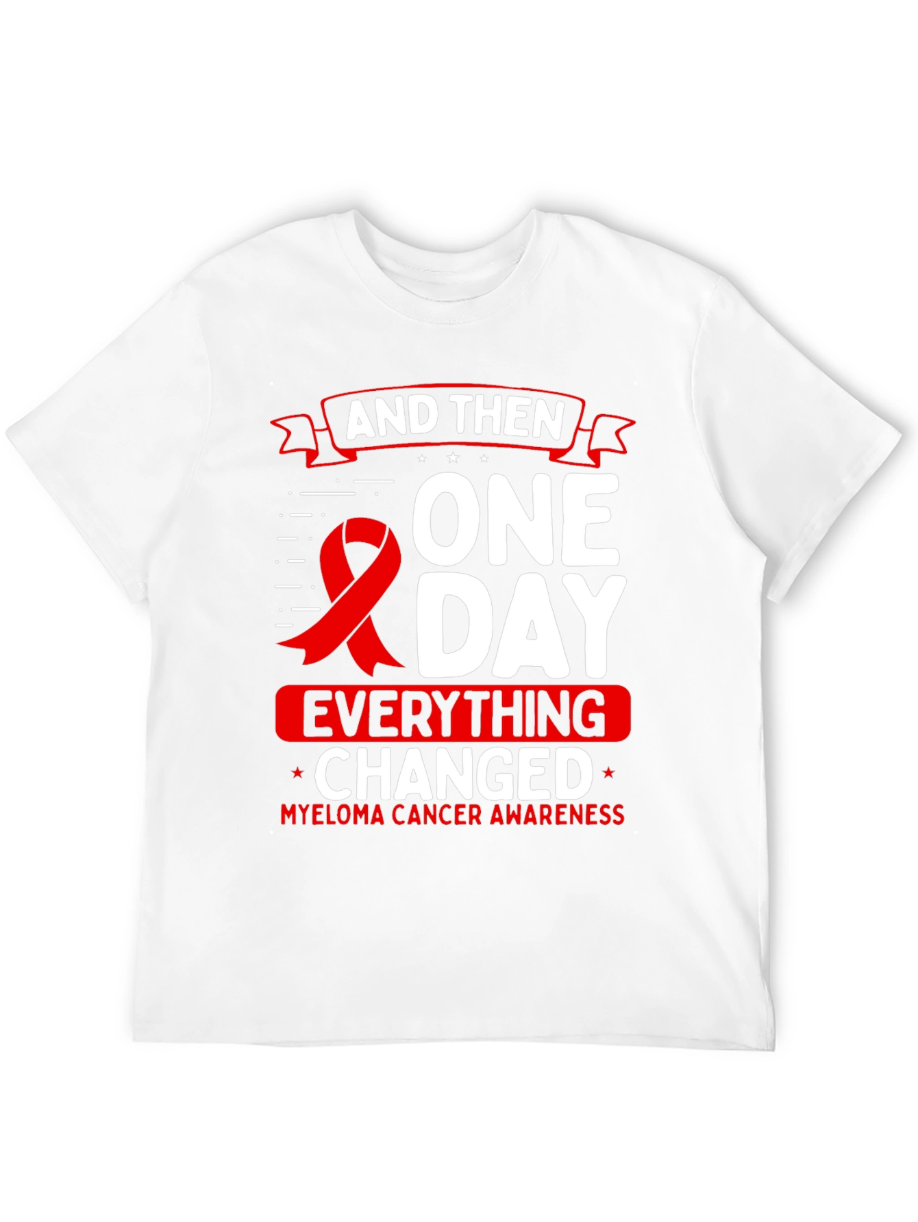 Myeloma Cancer Awareness Graphic Tee