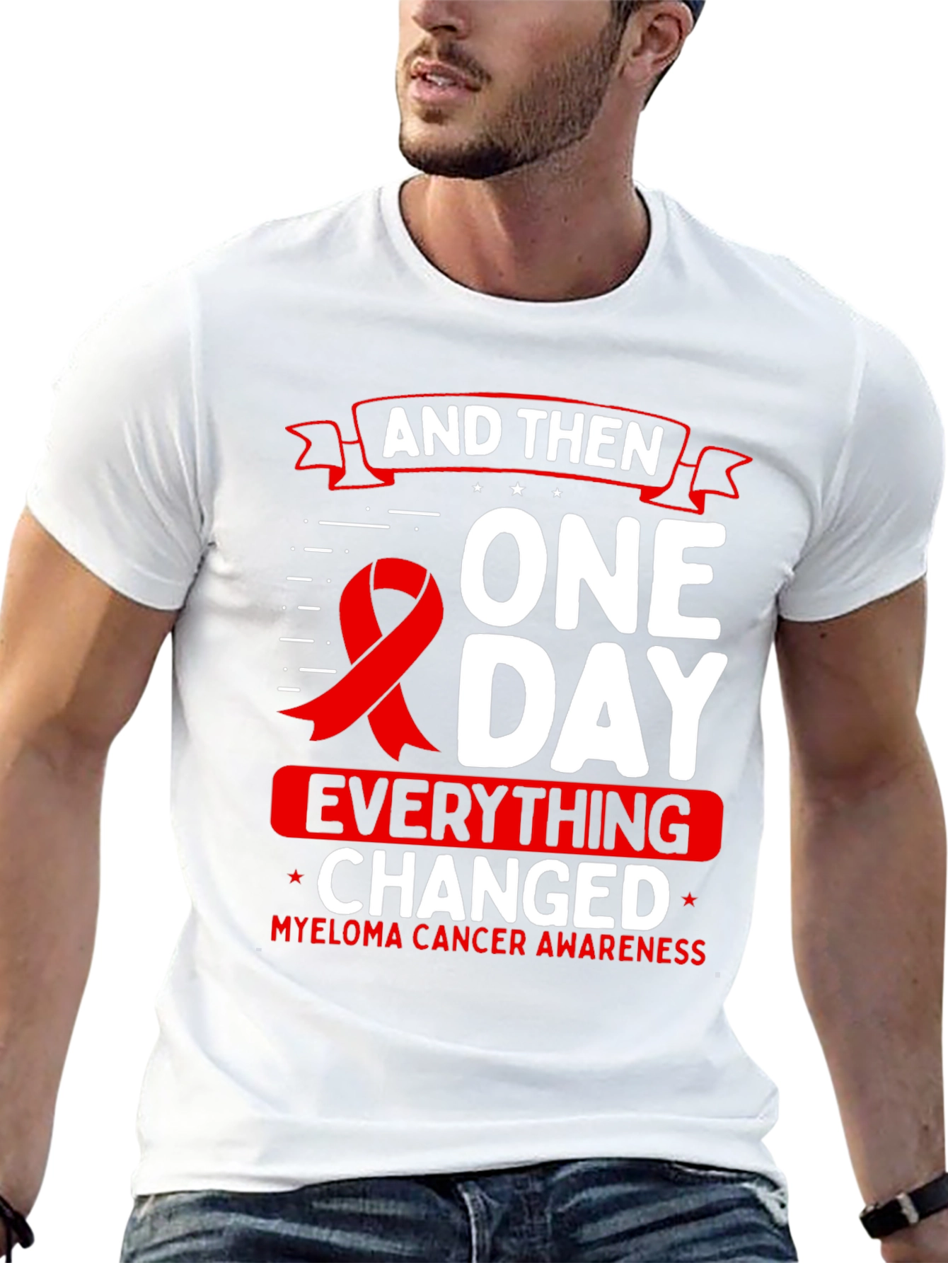 Myeloma Cancer Awareness Graphic Tee