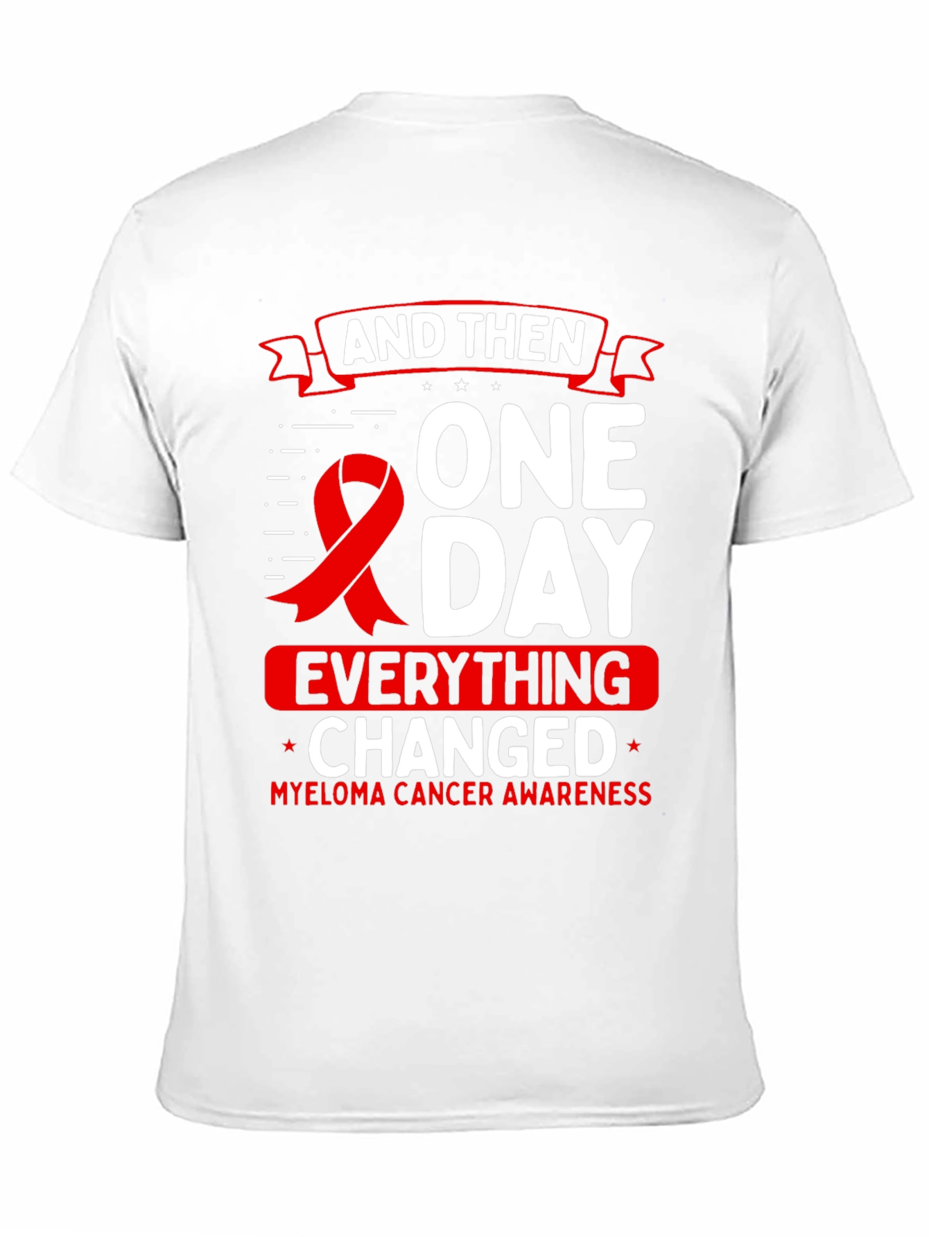 Myeloma Cancer Awareness Graphic Tee