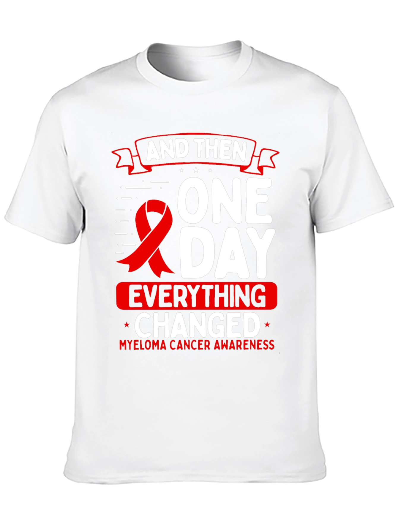 Myeloma Cancer Awareness Graphic Tee