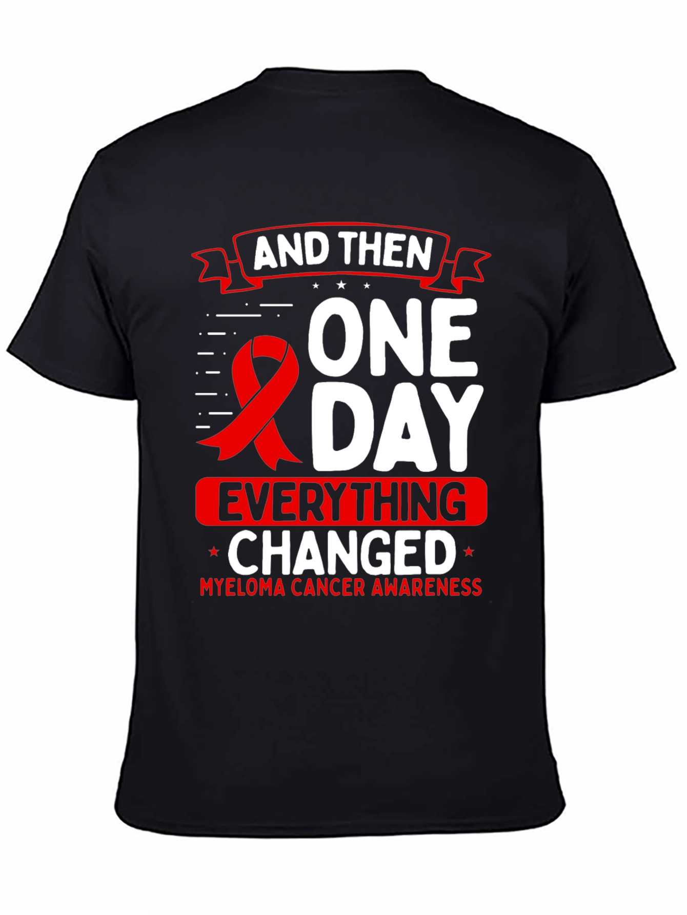 Myeloma Cancer Awareness Graphic Tee