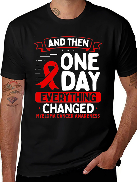 Myeloma Cancer Awareness Graphic Tee