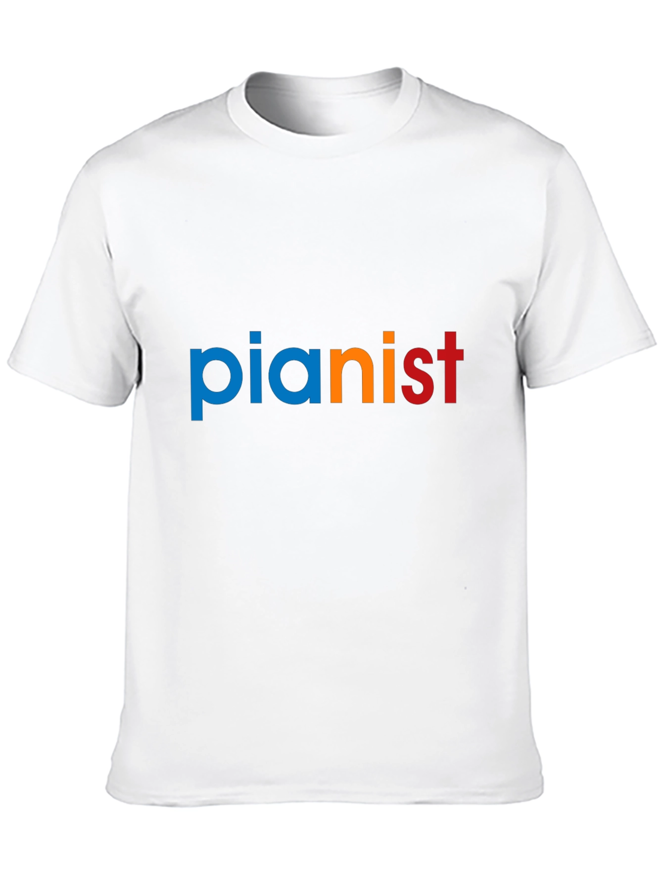 Pianist Graphic Tee - Cool Music Lover Shirt