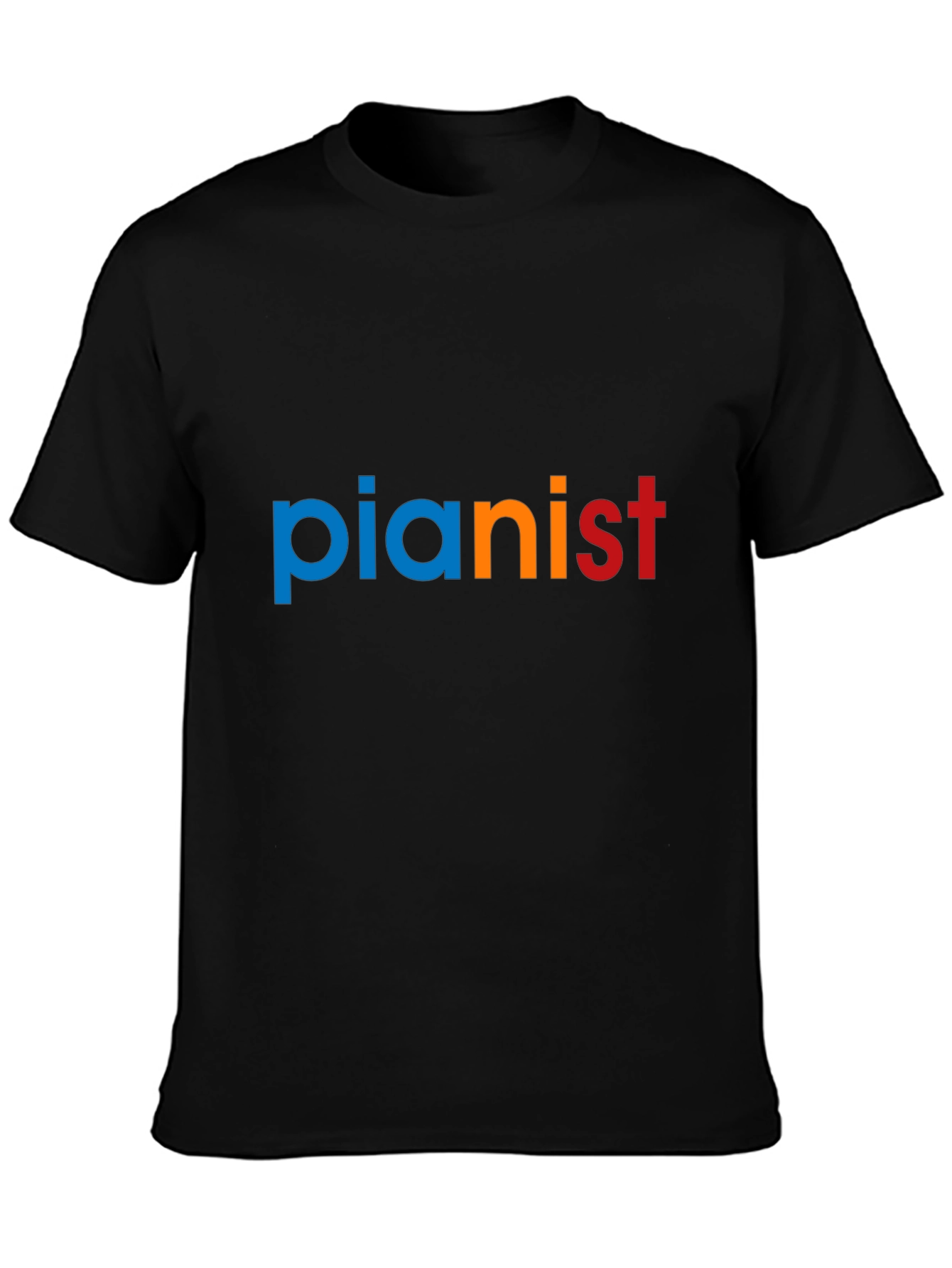 Pianist Graphic Tee - Cool Music Lover Shirt