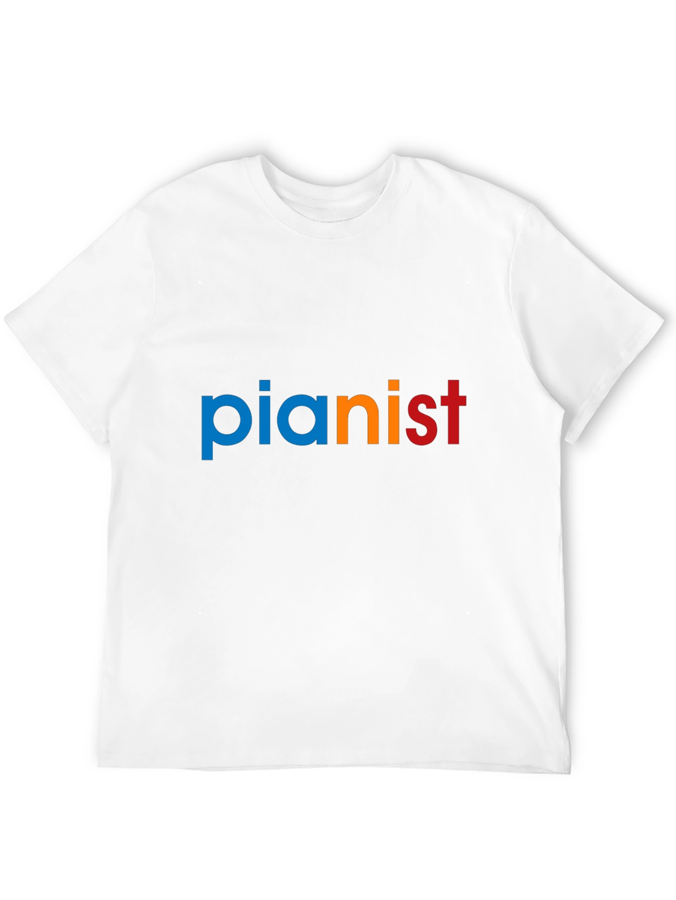 Pianist Graphic Tee - Cool Music Lover Shirt