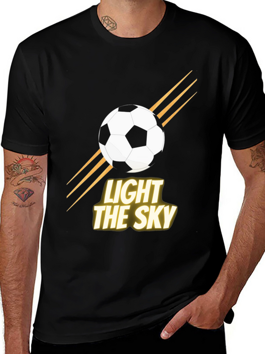 Light the Sky Soccer Graphic T-Shirt