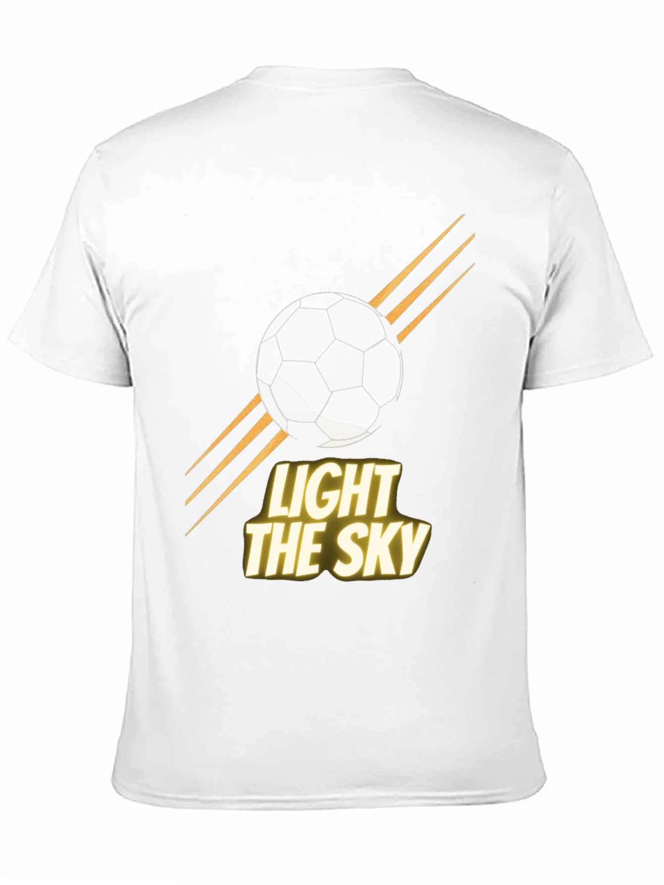 Light the Sky Soccer Graphic T-Shirt