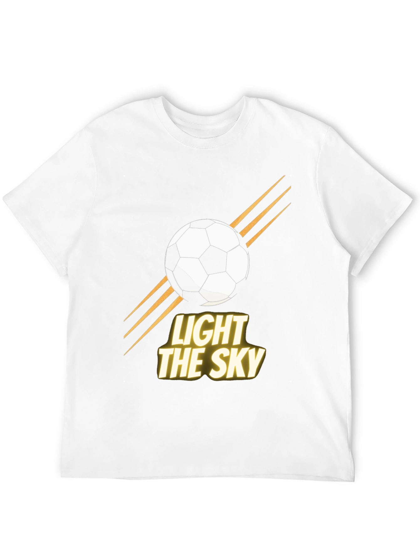 Light the Sky Soccer Graphic T-Shirt