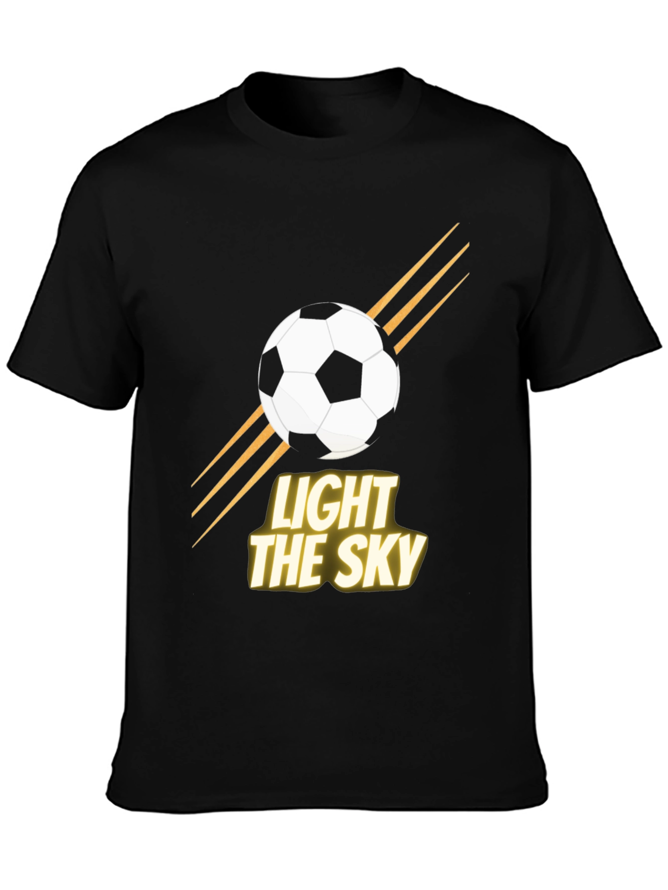 Light the Sky Soccer Graphic T-Shirt