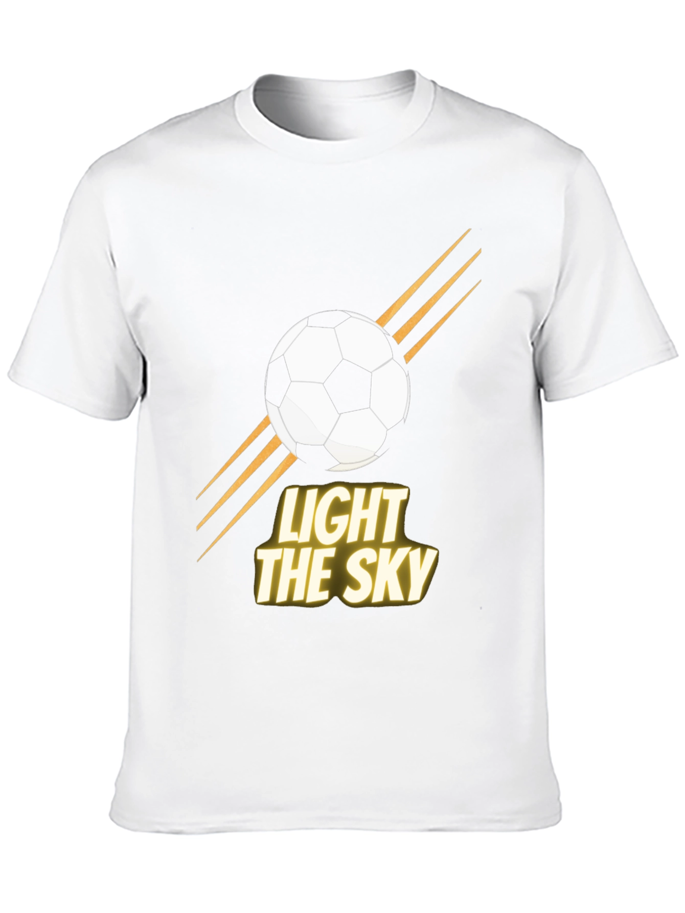 Light the Sky Soccer Graphic T-Shirt