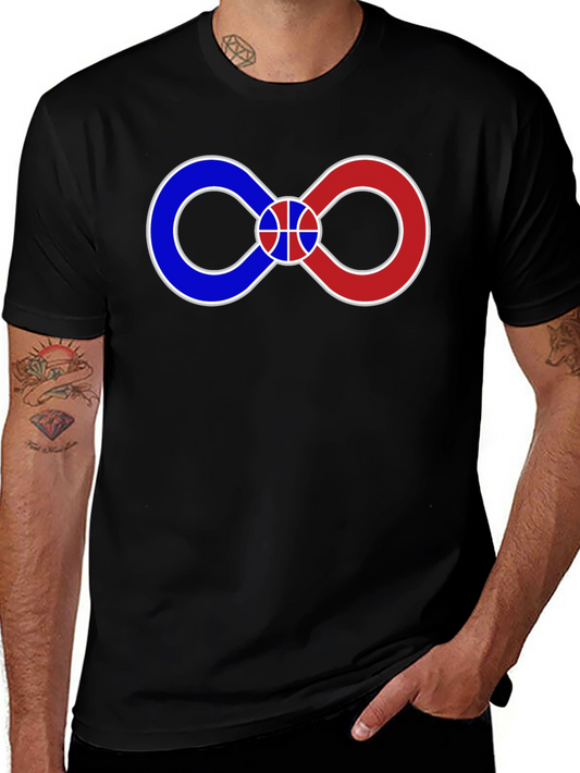 Infinity Basketball Graphic Tee - Black