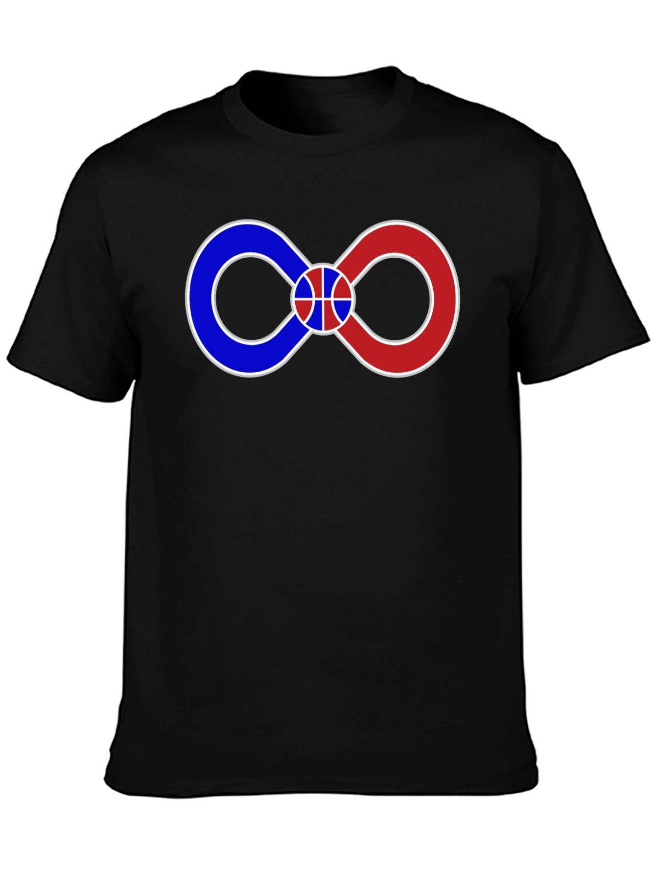 Infinity Basketball Graphic Tee - Black