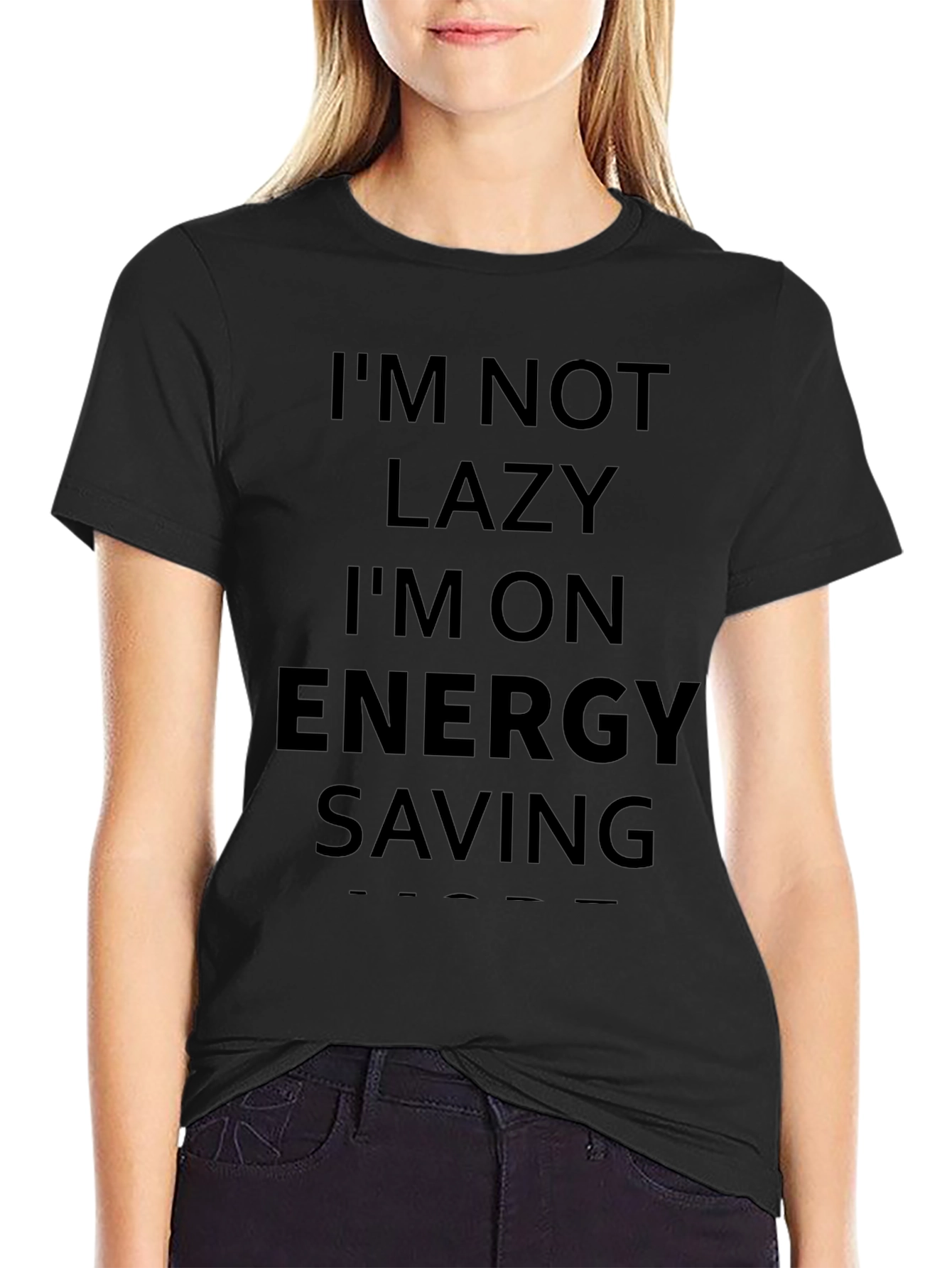 Funny Energy Saving Mode T-Shirt