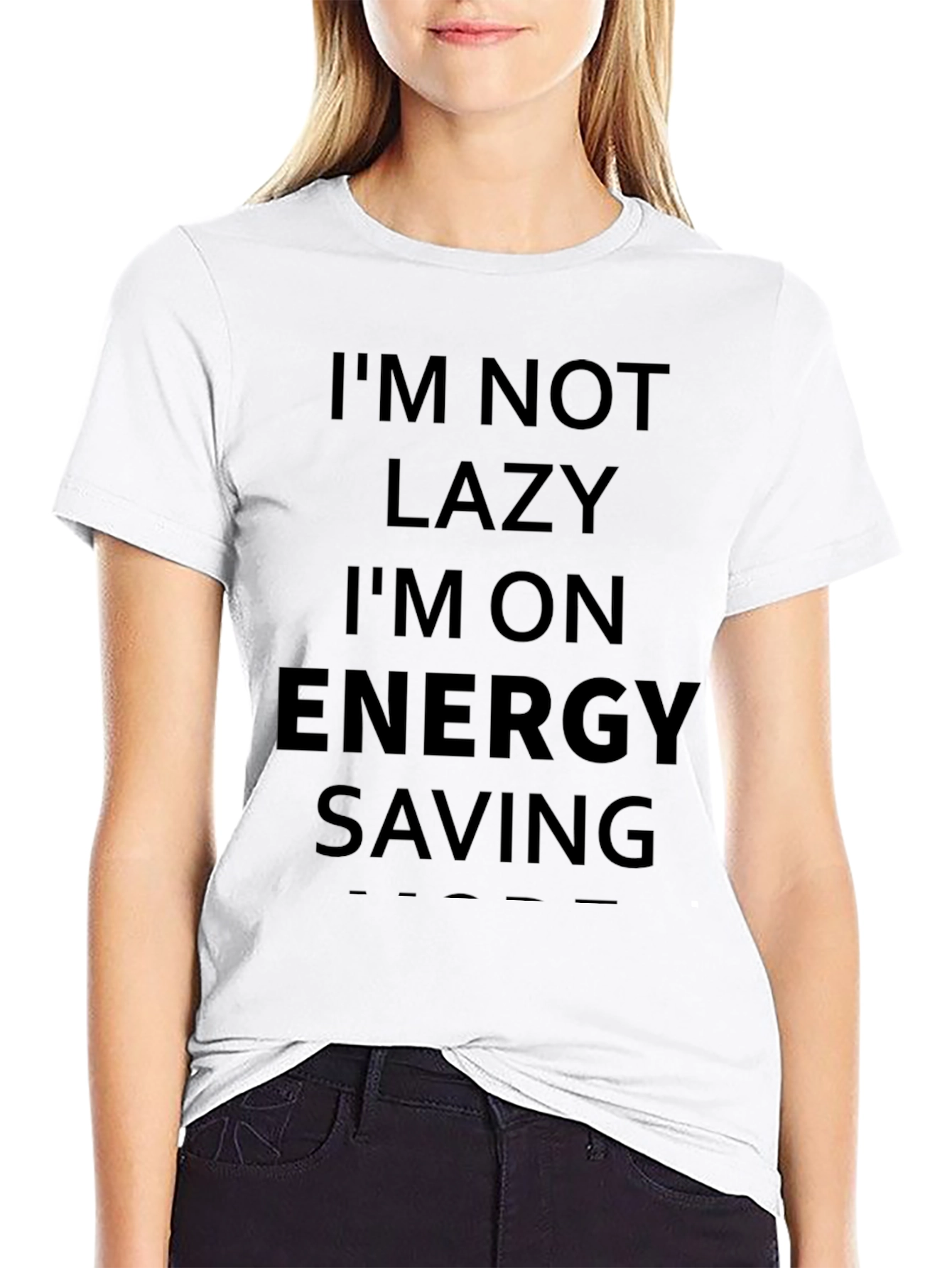 Funny Energy Saving Mode T-Shirt