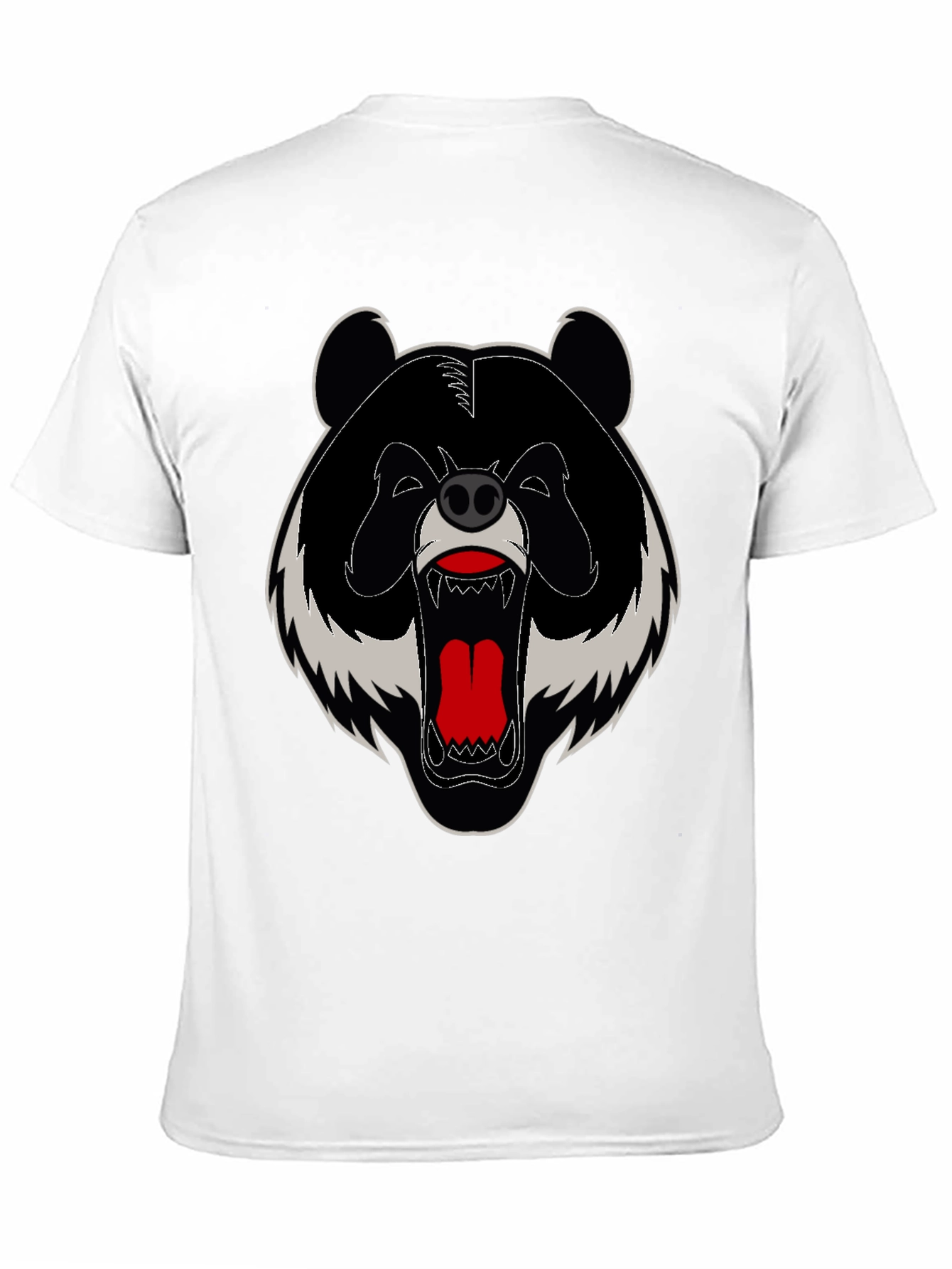 Grizzly Bear Graphic Tee - Bold Black T-Shirt