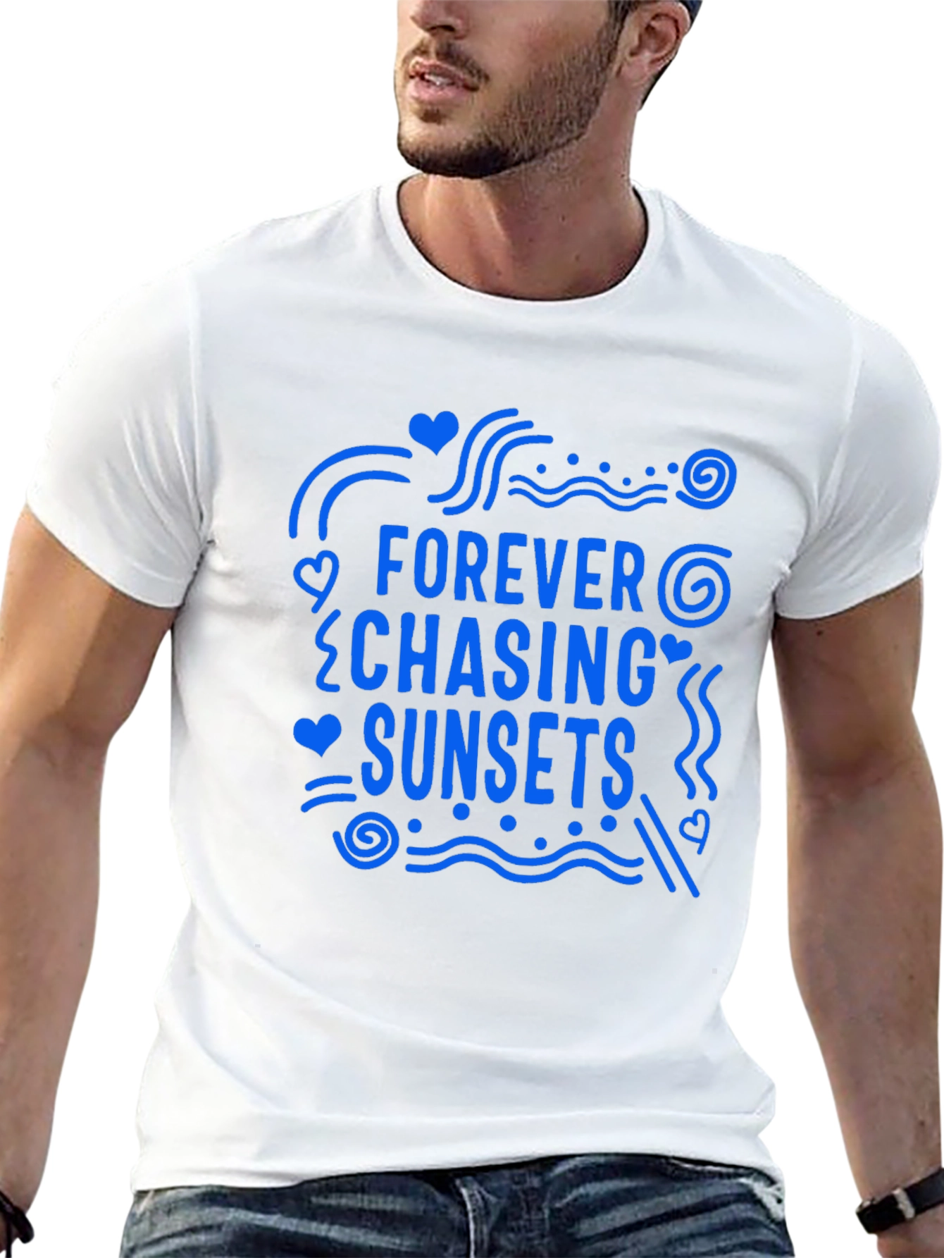 Forever Chasing Sunsets Graphic T-Shirt