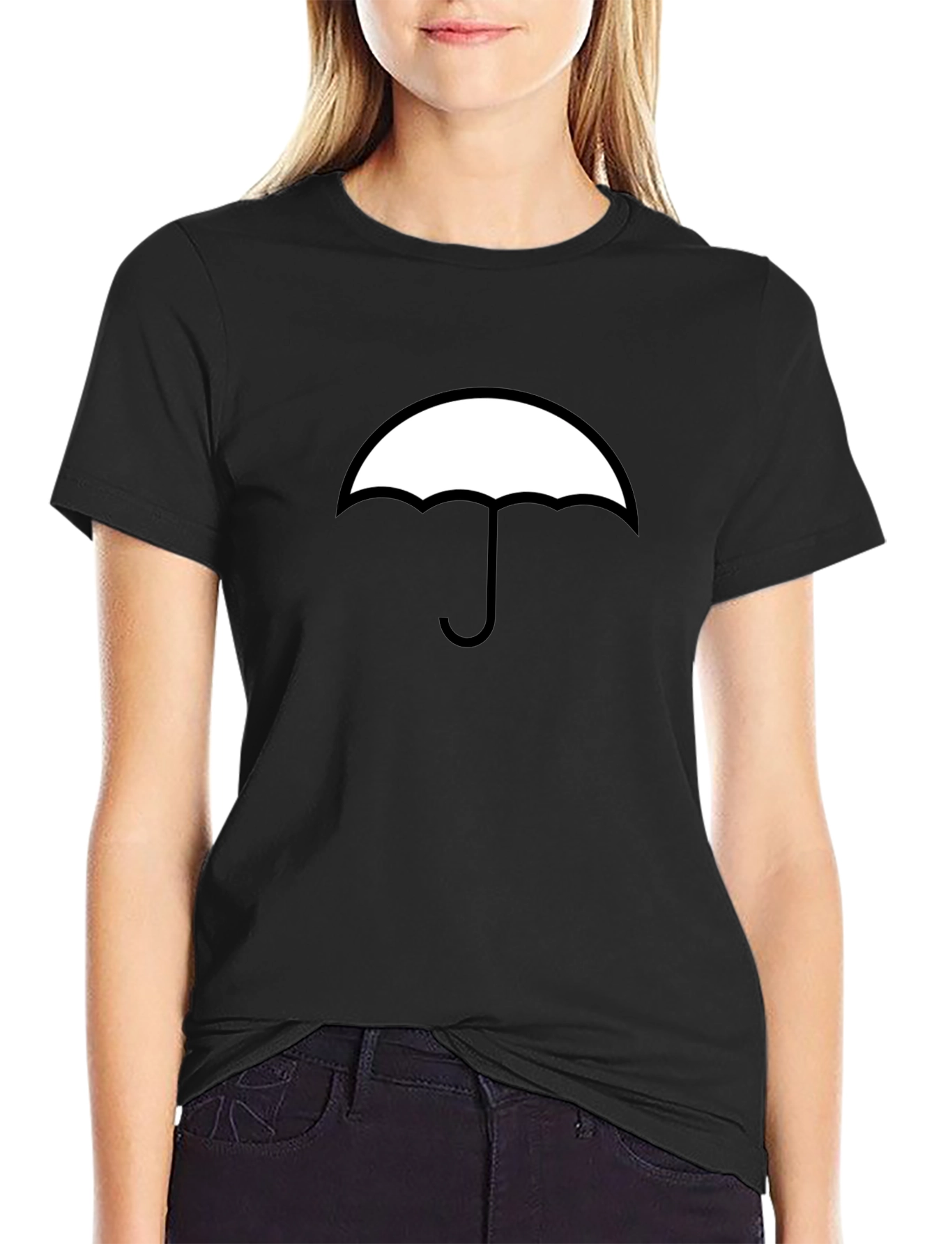 Umbrella Academy Tee - Black Cotton Blend
