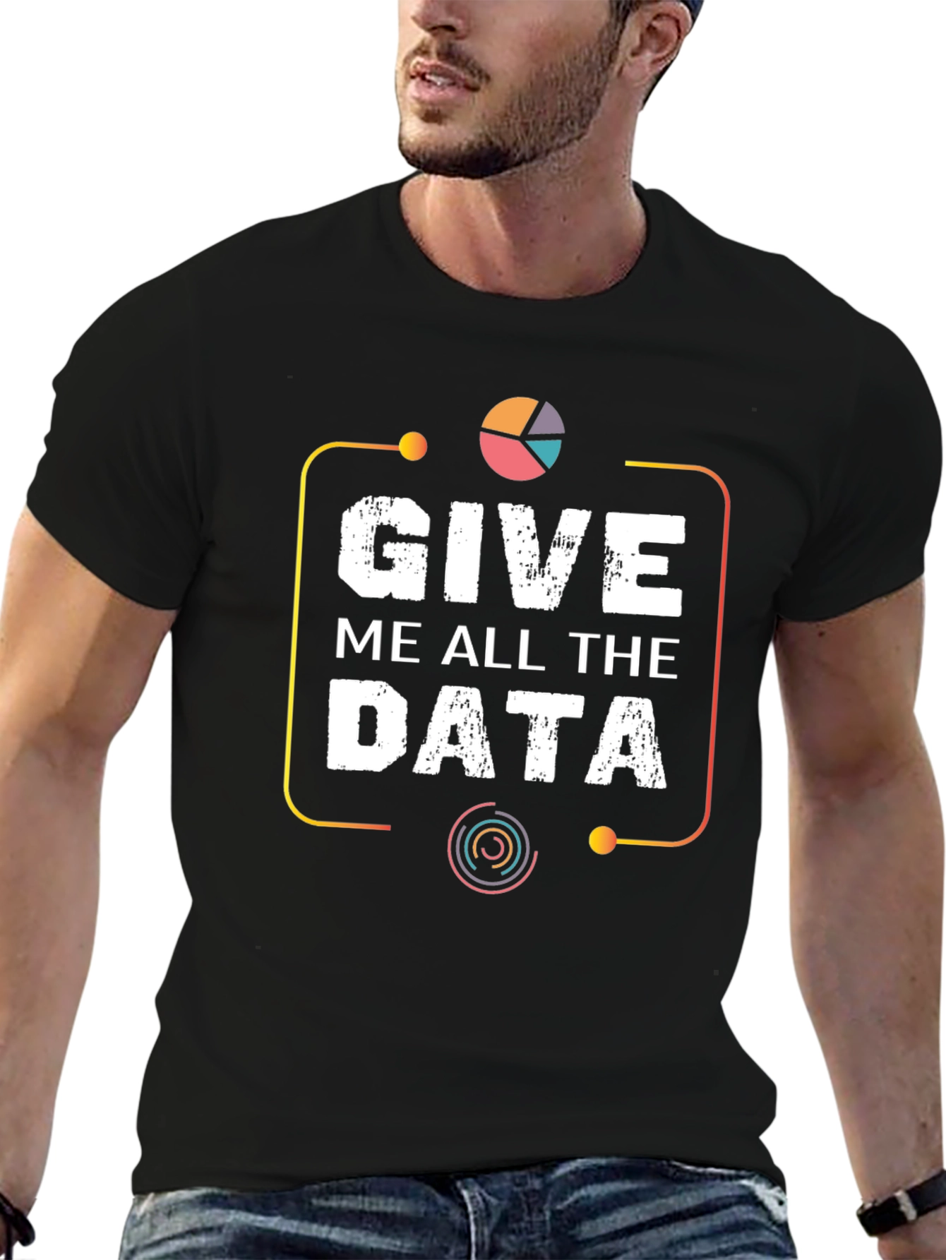 Give Me All The Data Graphic Tee