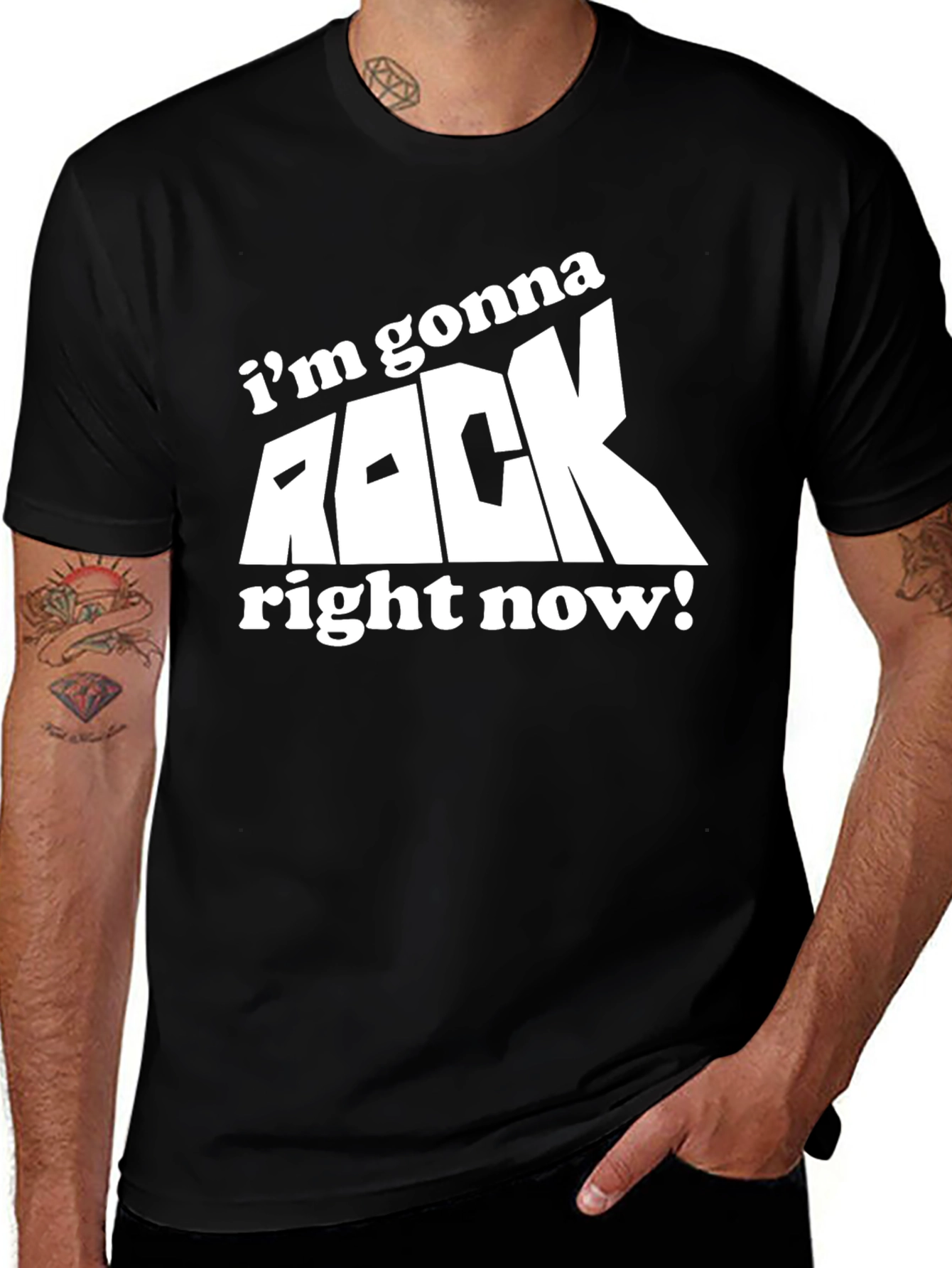 Im Gonna Rock Right Now Graphic Tee
