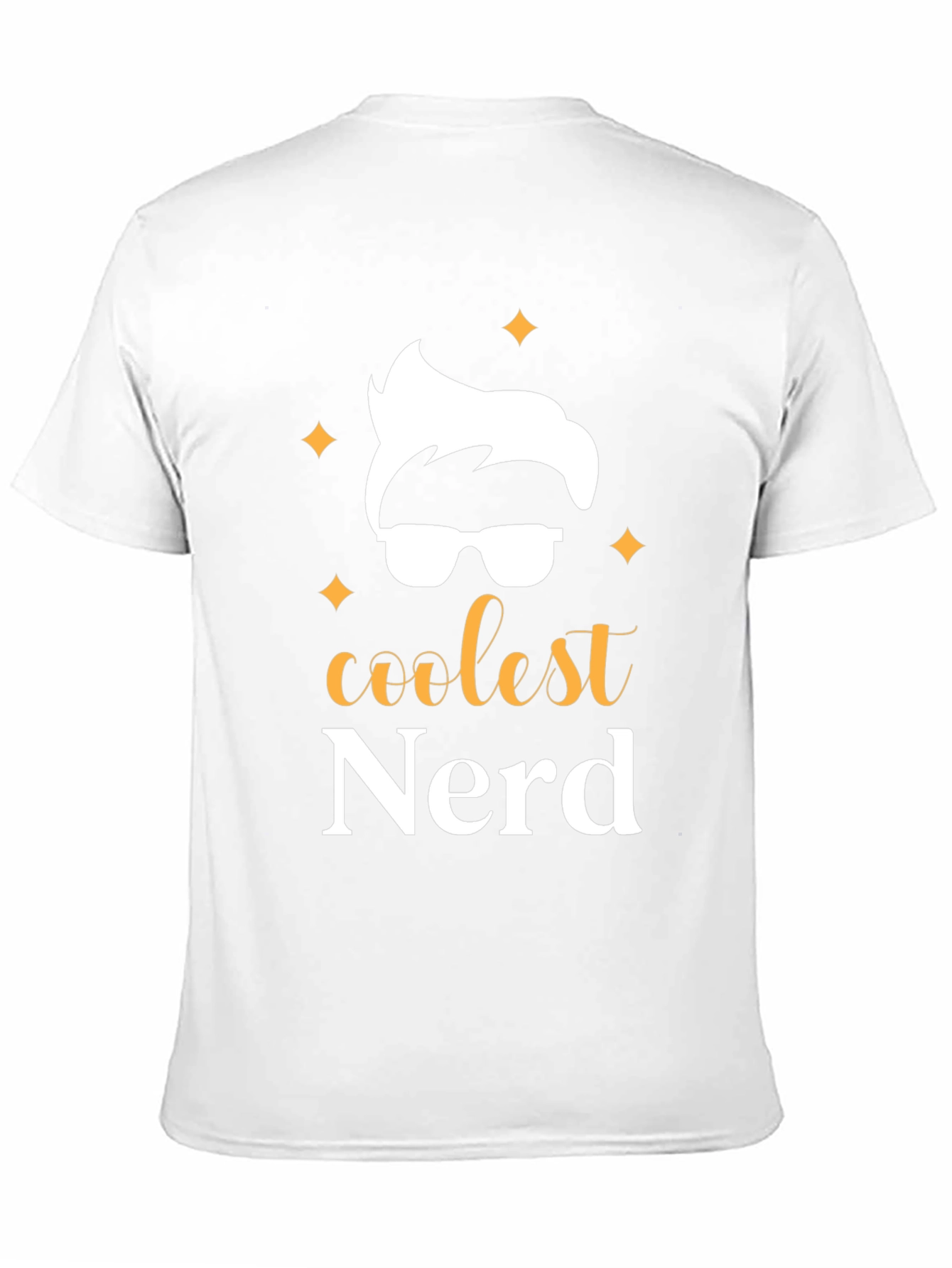 Coolest Nerd Black Graphic T-Shirt
