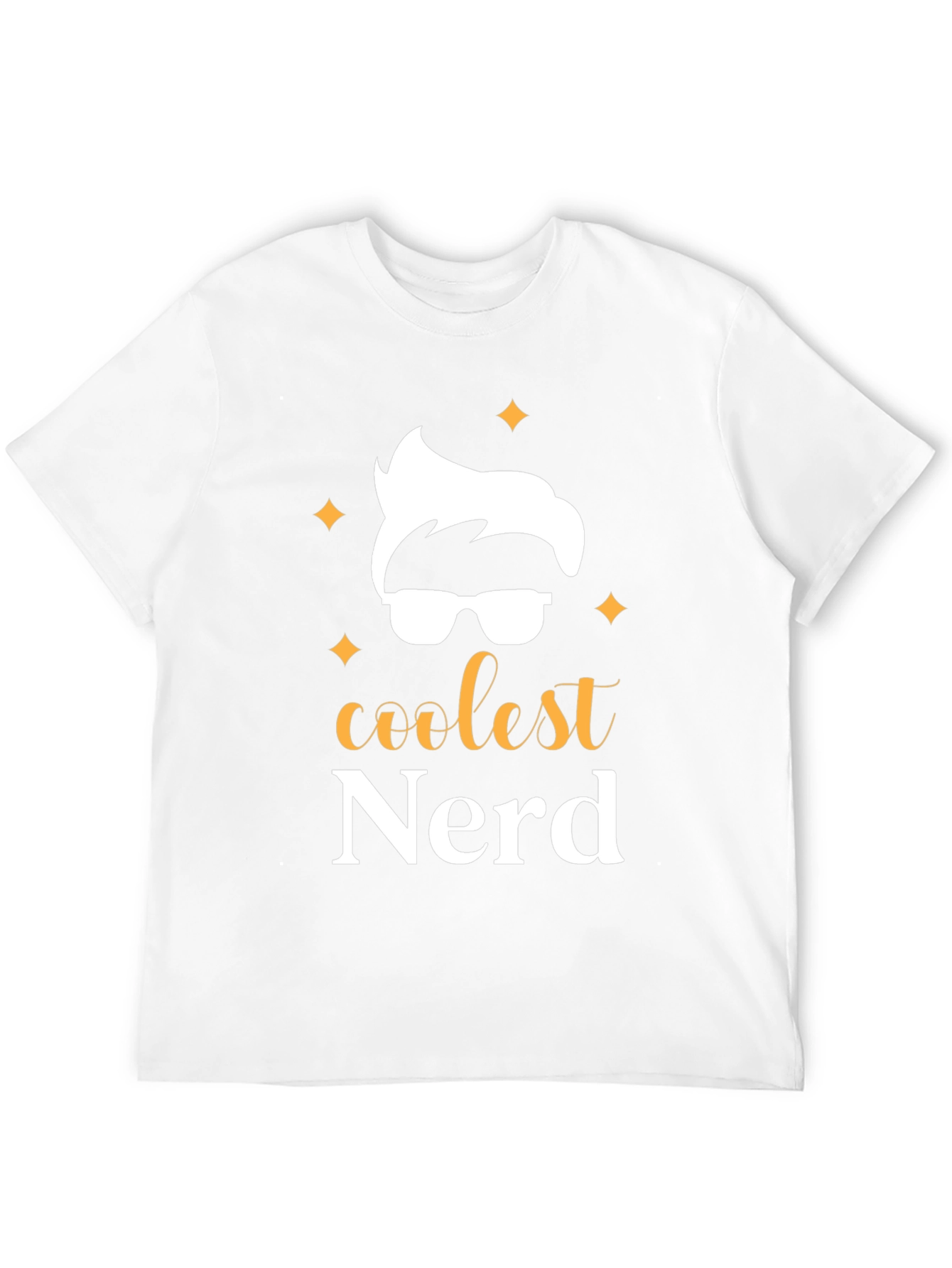 Coolest Nerd Black Graphic T-Shirt