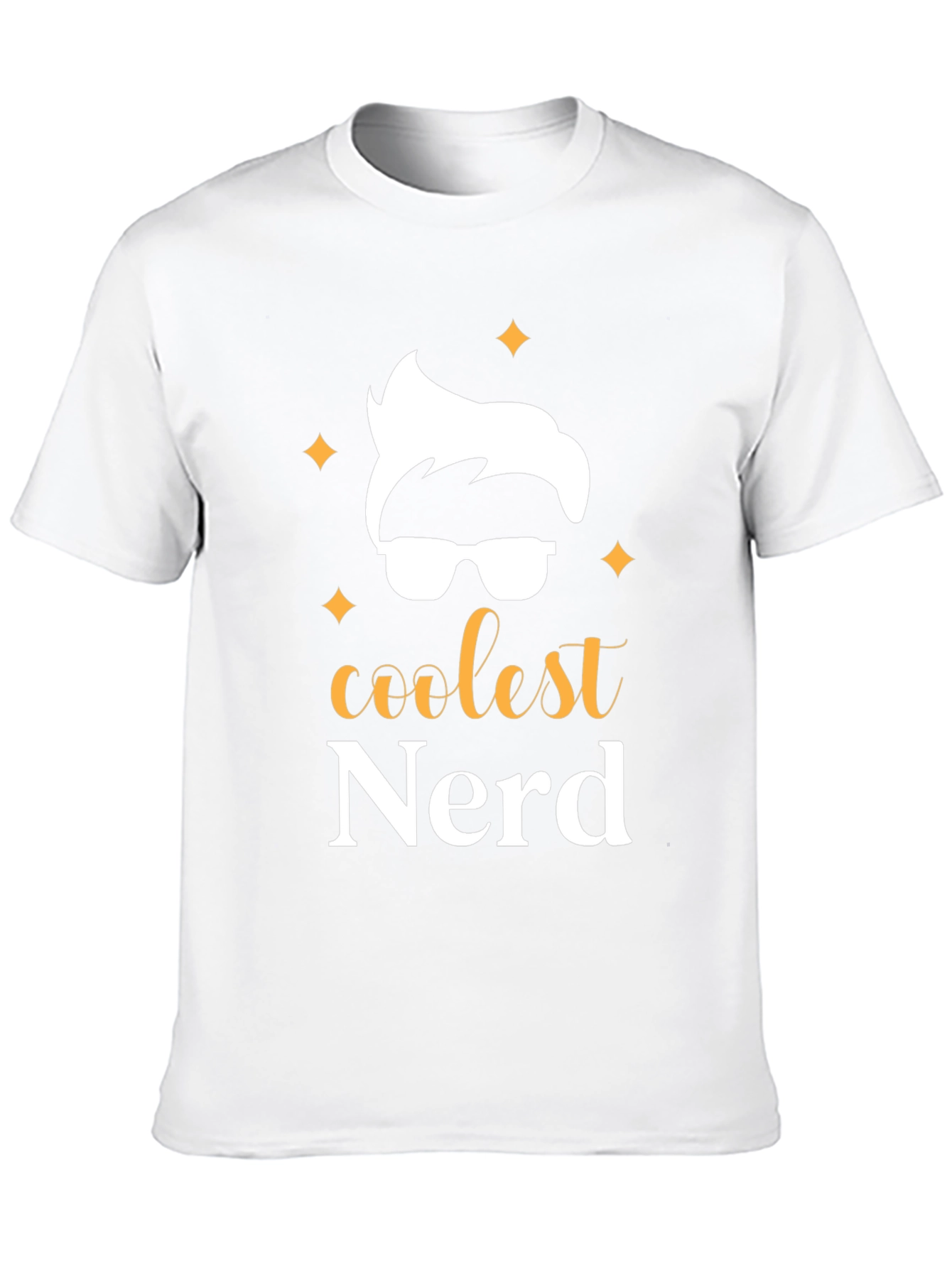 Coolest Nerd Black Graphic T-Shirt