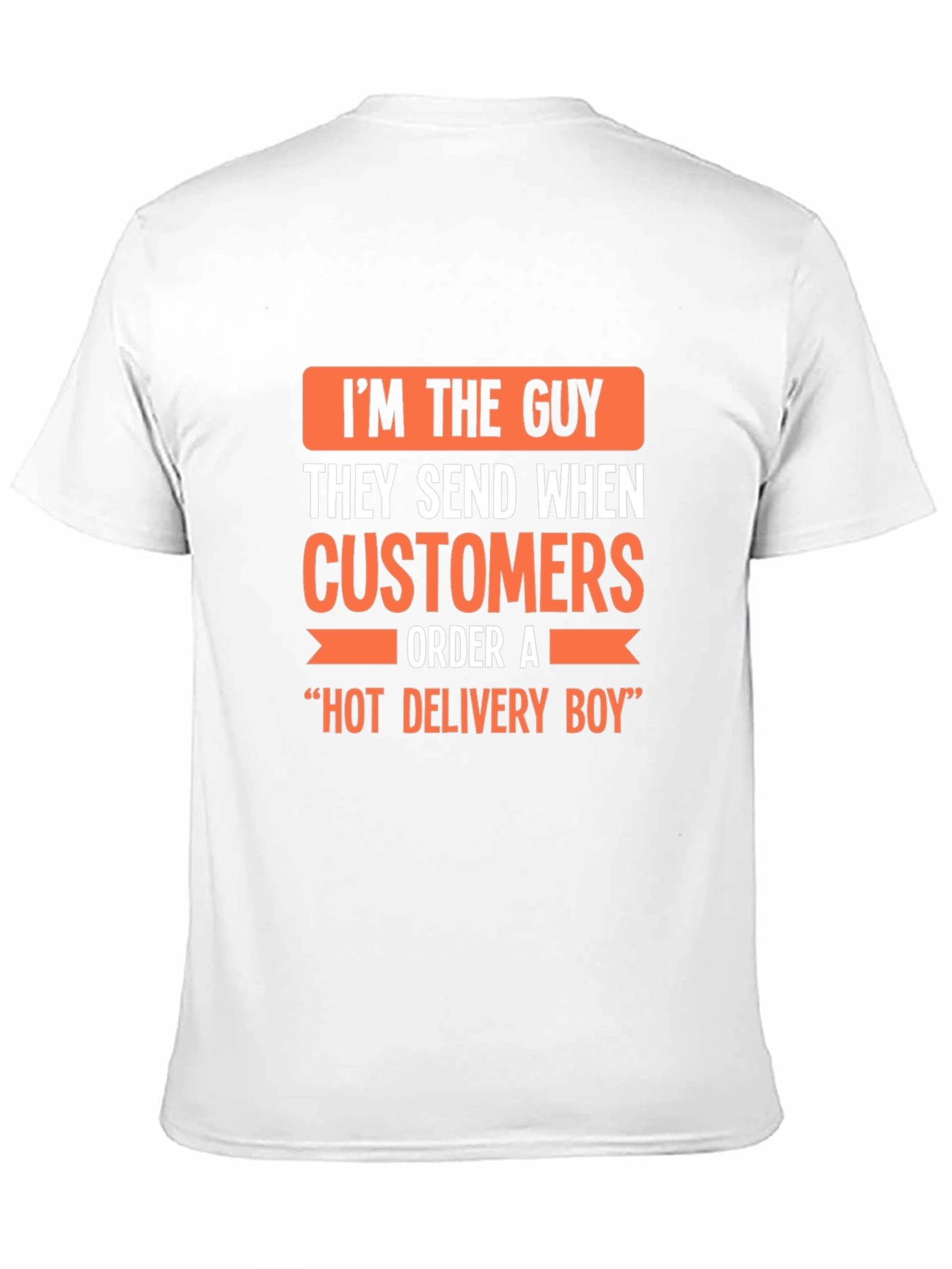 Hot Delivery Boy Funny Graphic T-Shirt