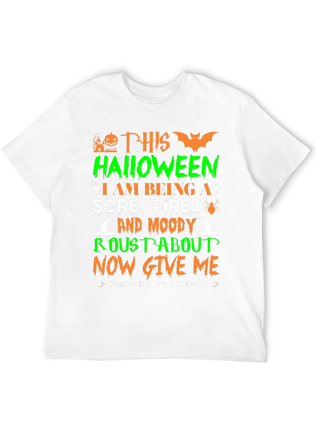 Halloween Sore Tired Moody T-Shirt