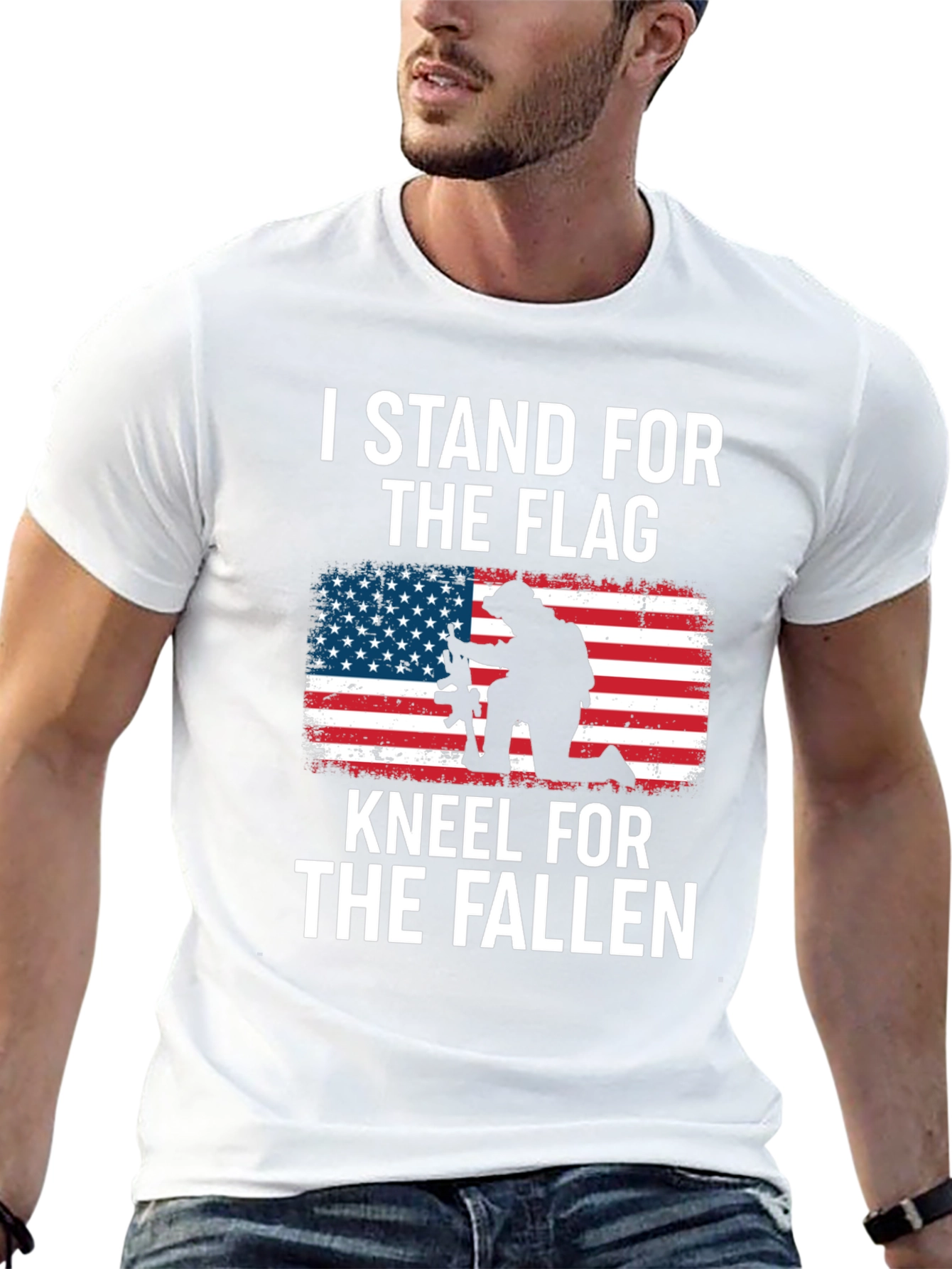 I Stand for The Flag Graphic Tee