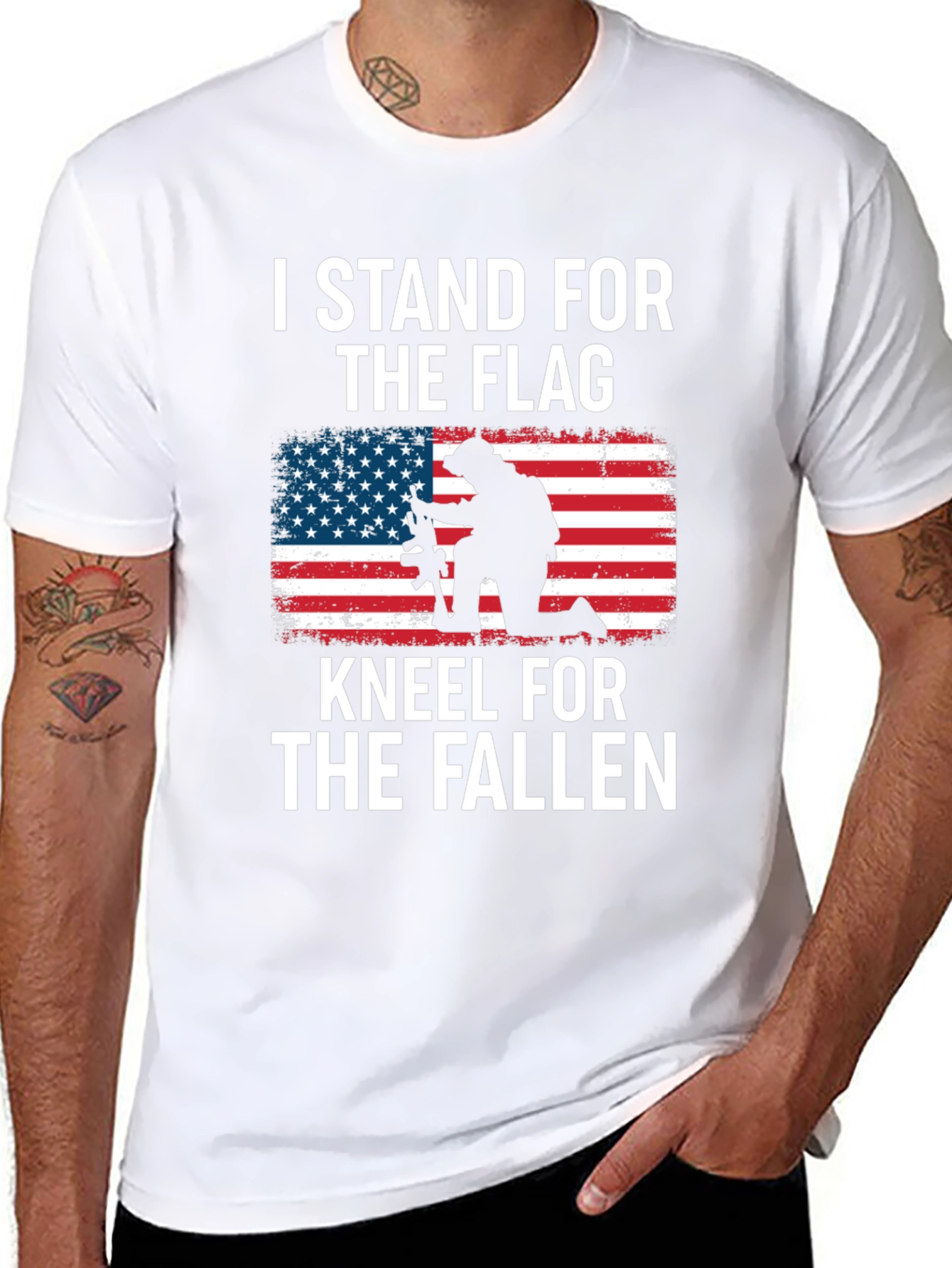 I Stand for The Flag Graphic Tee