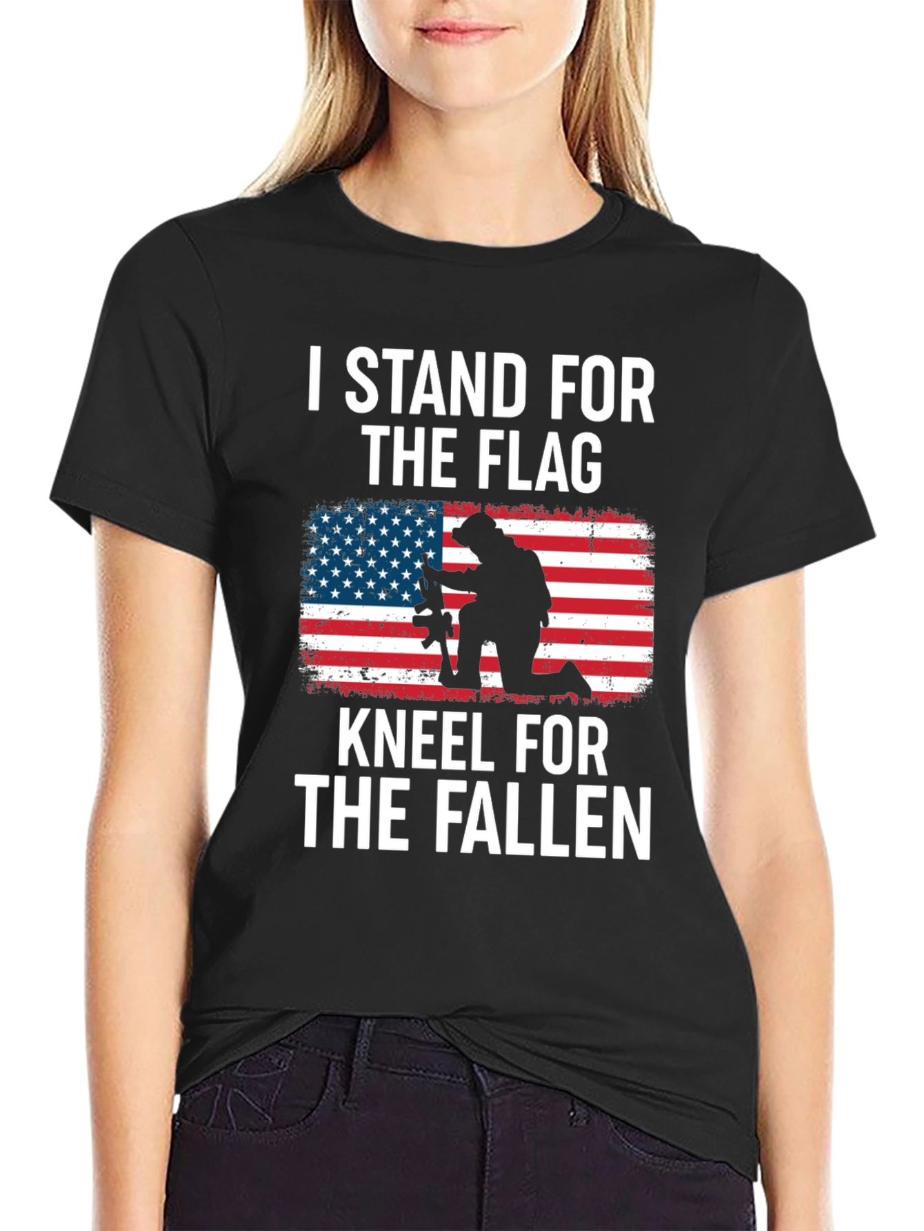 I Stand for The Flag Graphic Tee