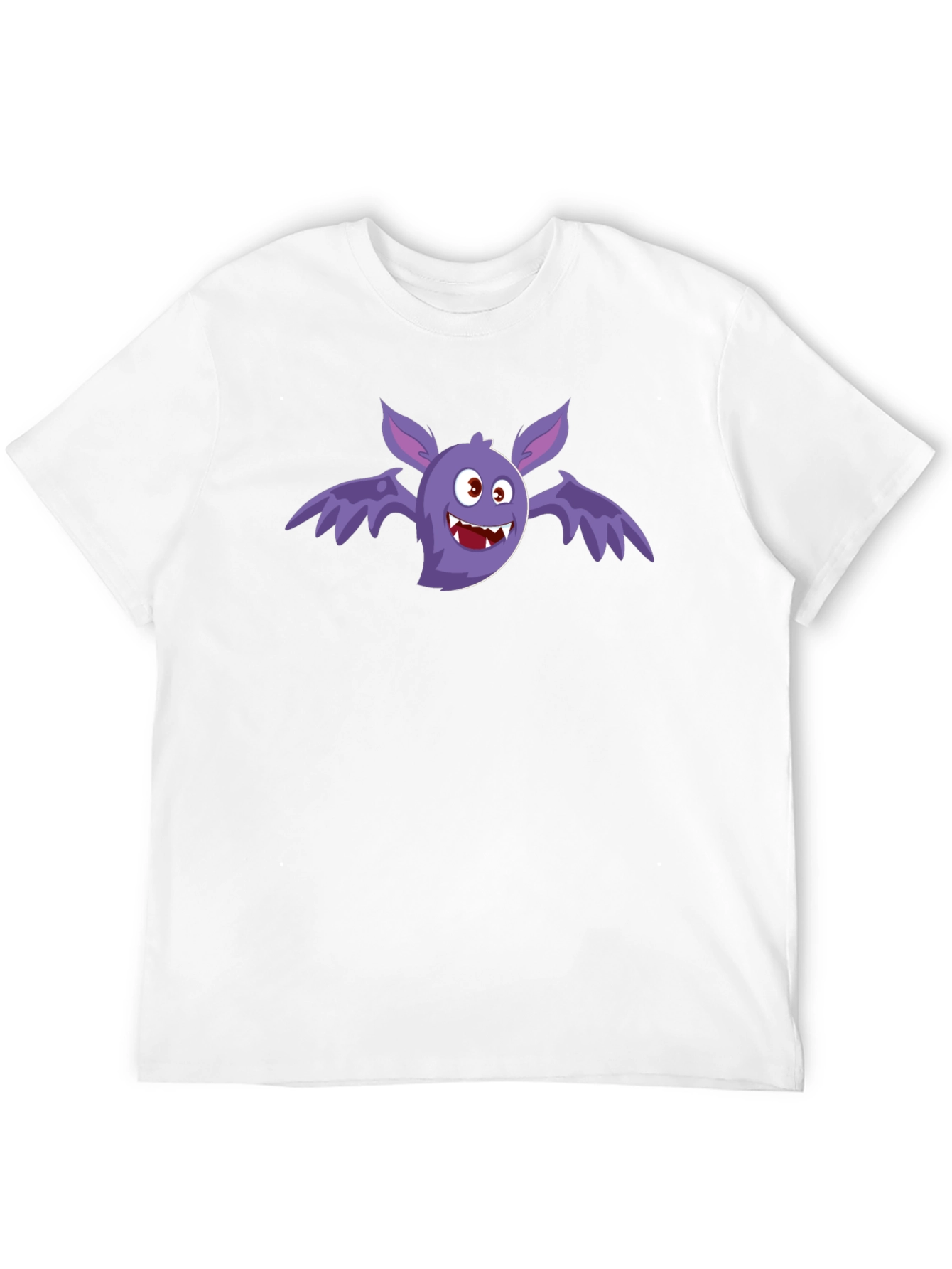 Spooky Bat Graphic Black T-Shirt