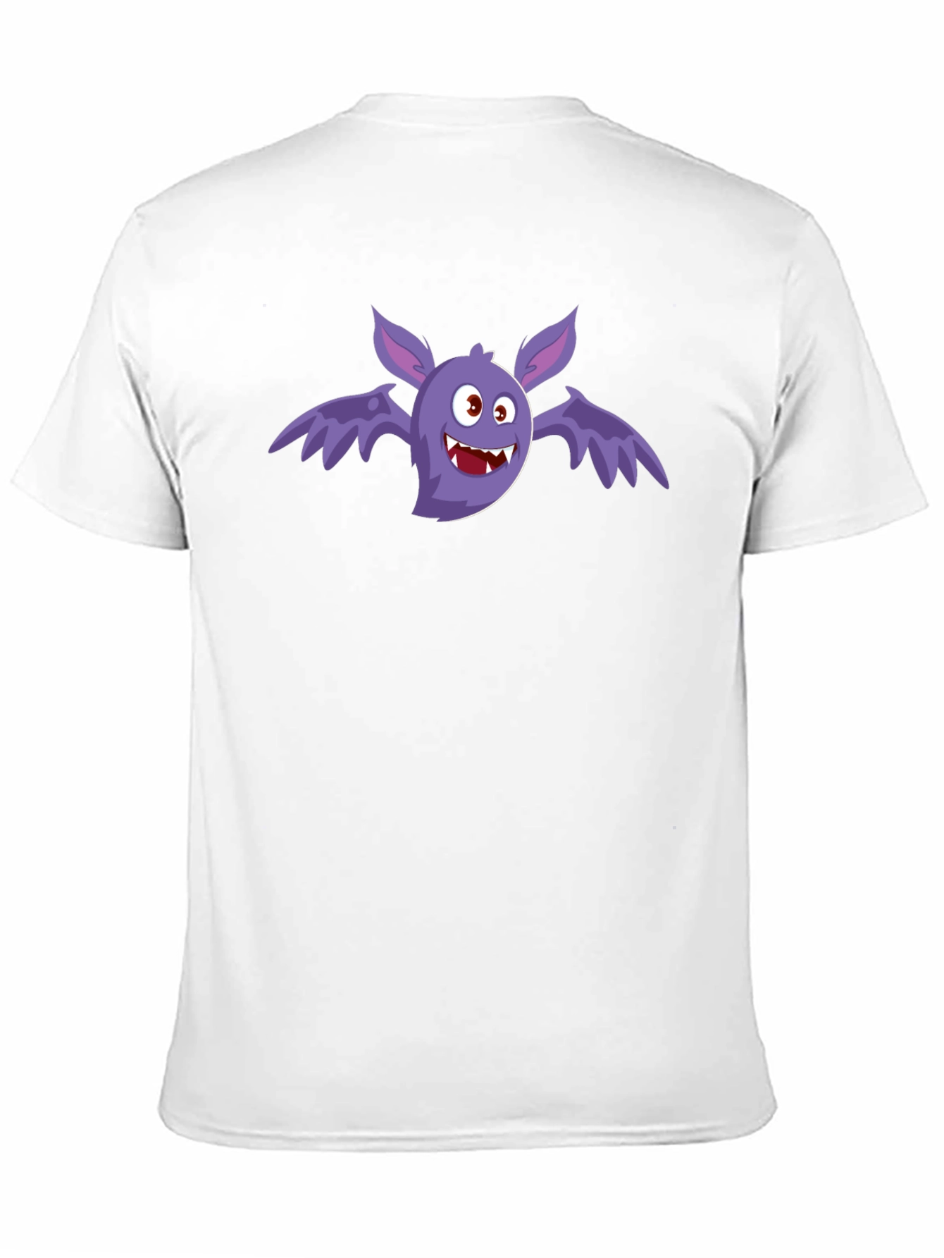 Spooky Bat Graphic Black T-Shirt
