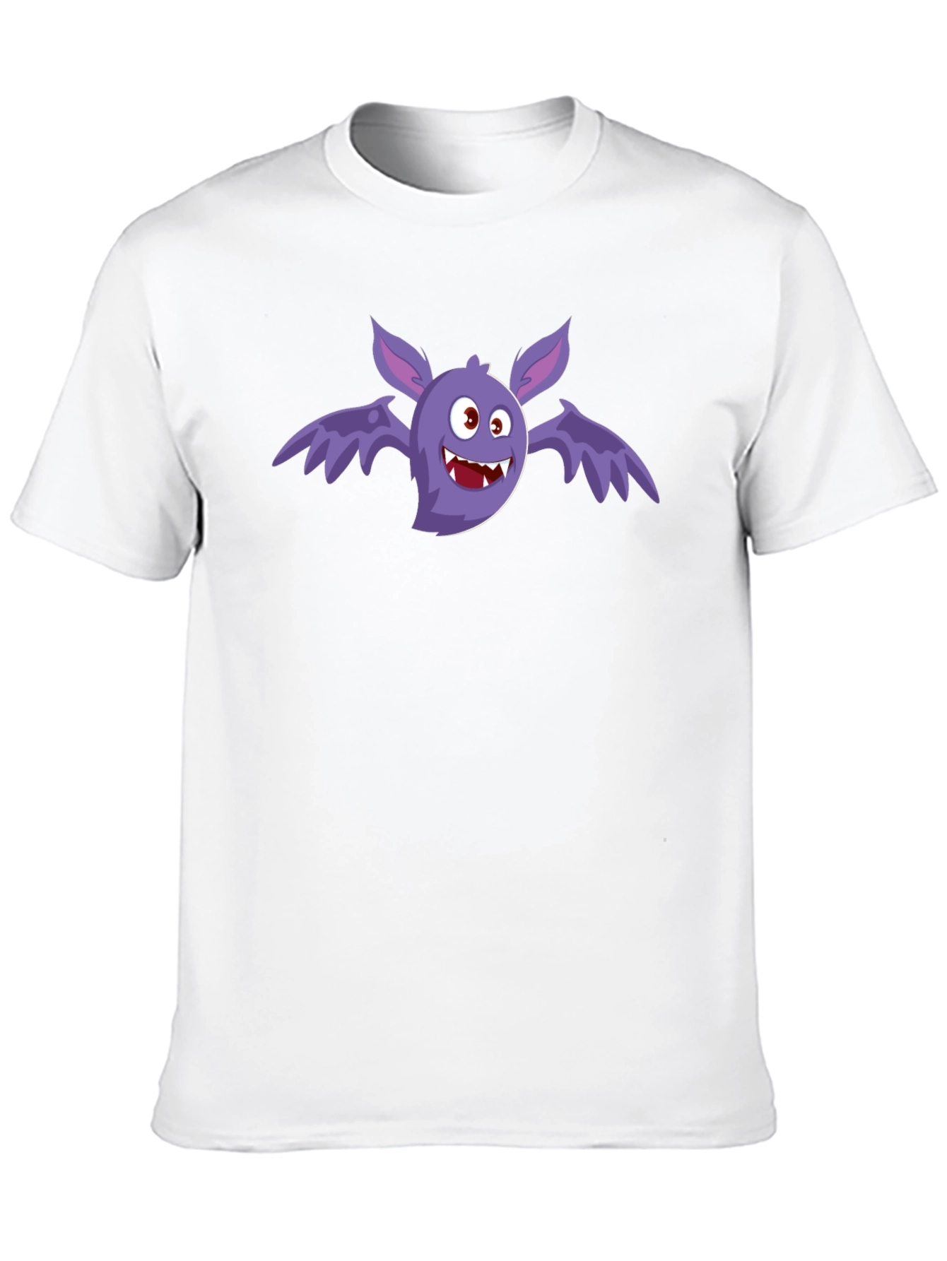 Spooky Bat Graphic Black T-Shirt