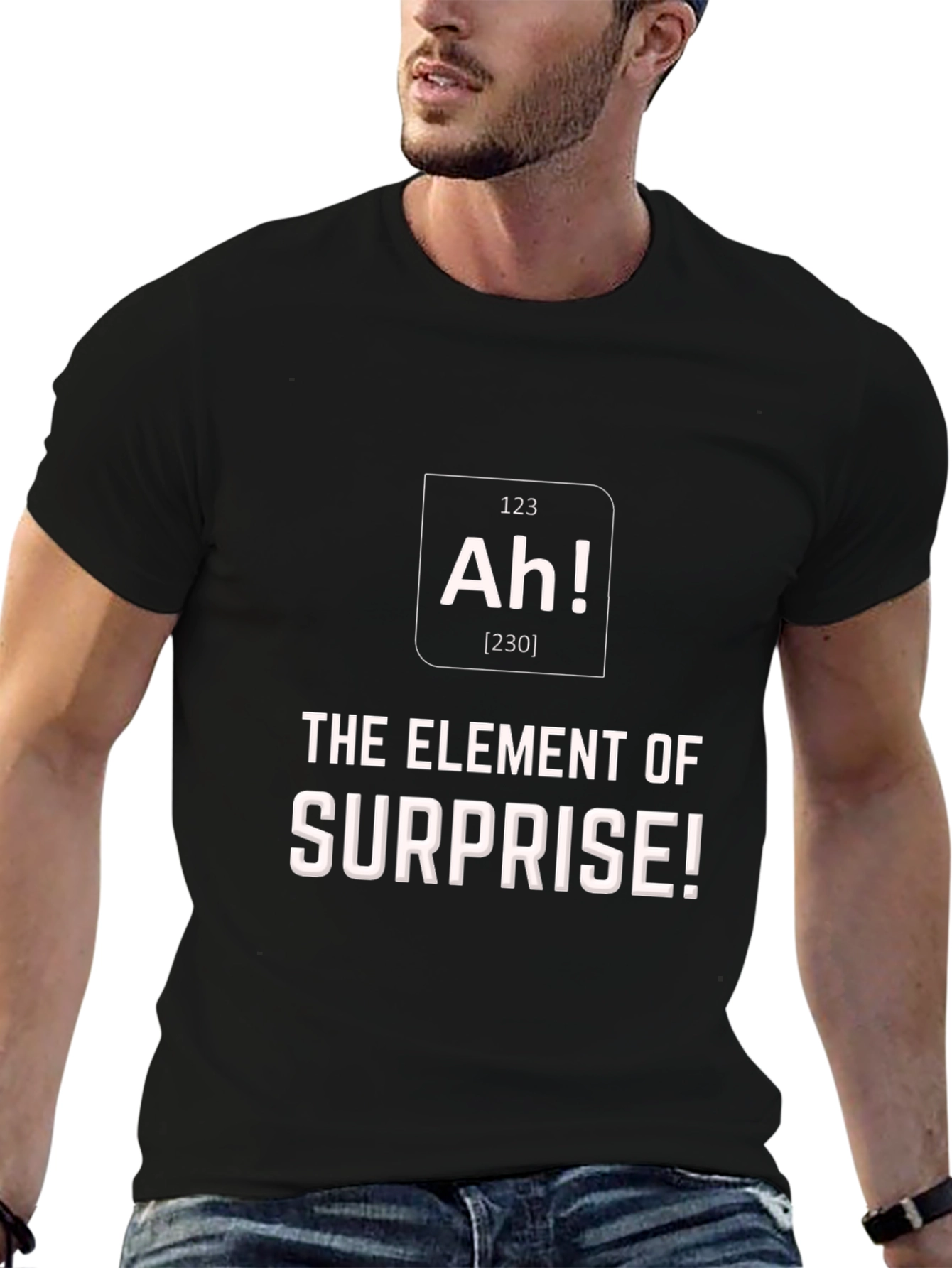 Element of Surprise T-Shirt: Funny Science Tee