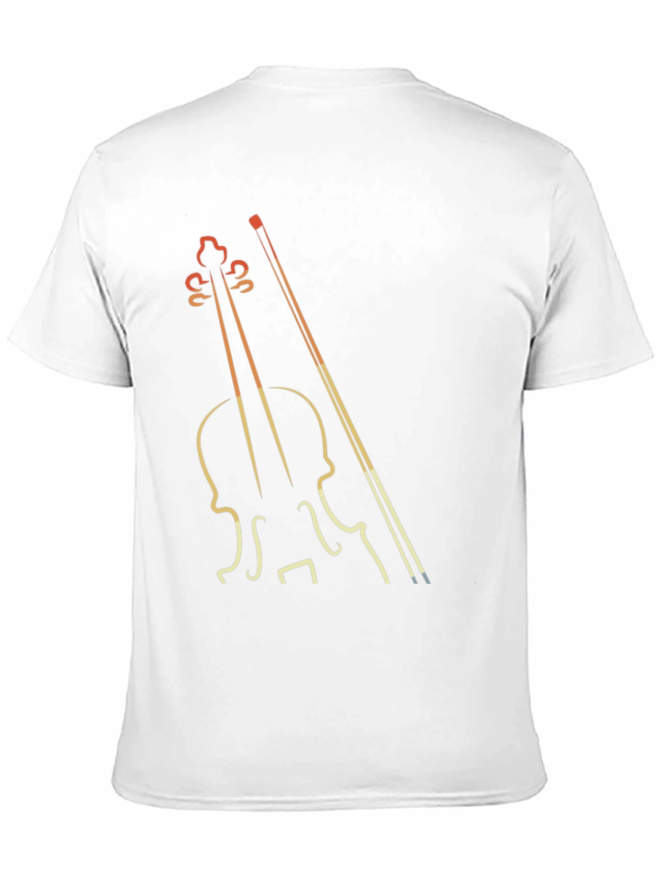 Violin Graphic Tee - Musician T-Shirt