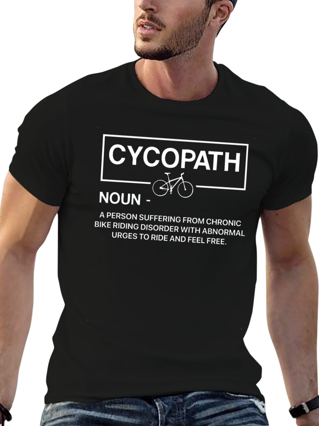 Cycopath T-Shirt - Funny Cyclist Gift