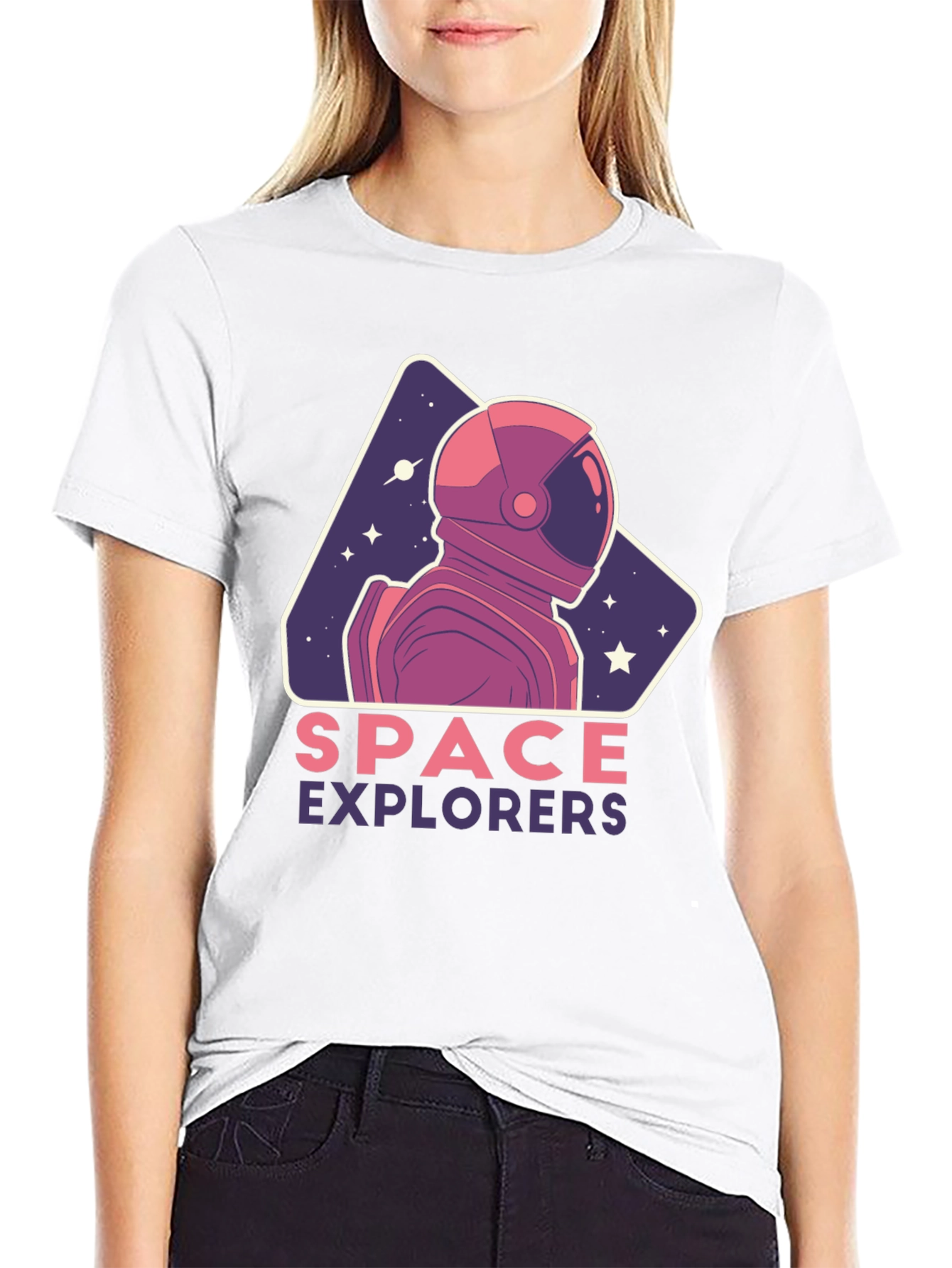Space Explorers Graphic T-Shirt