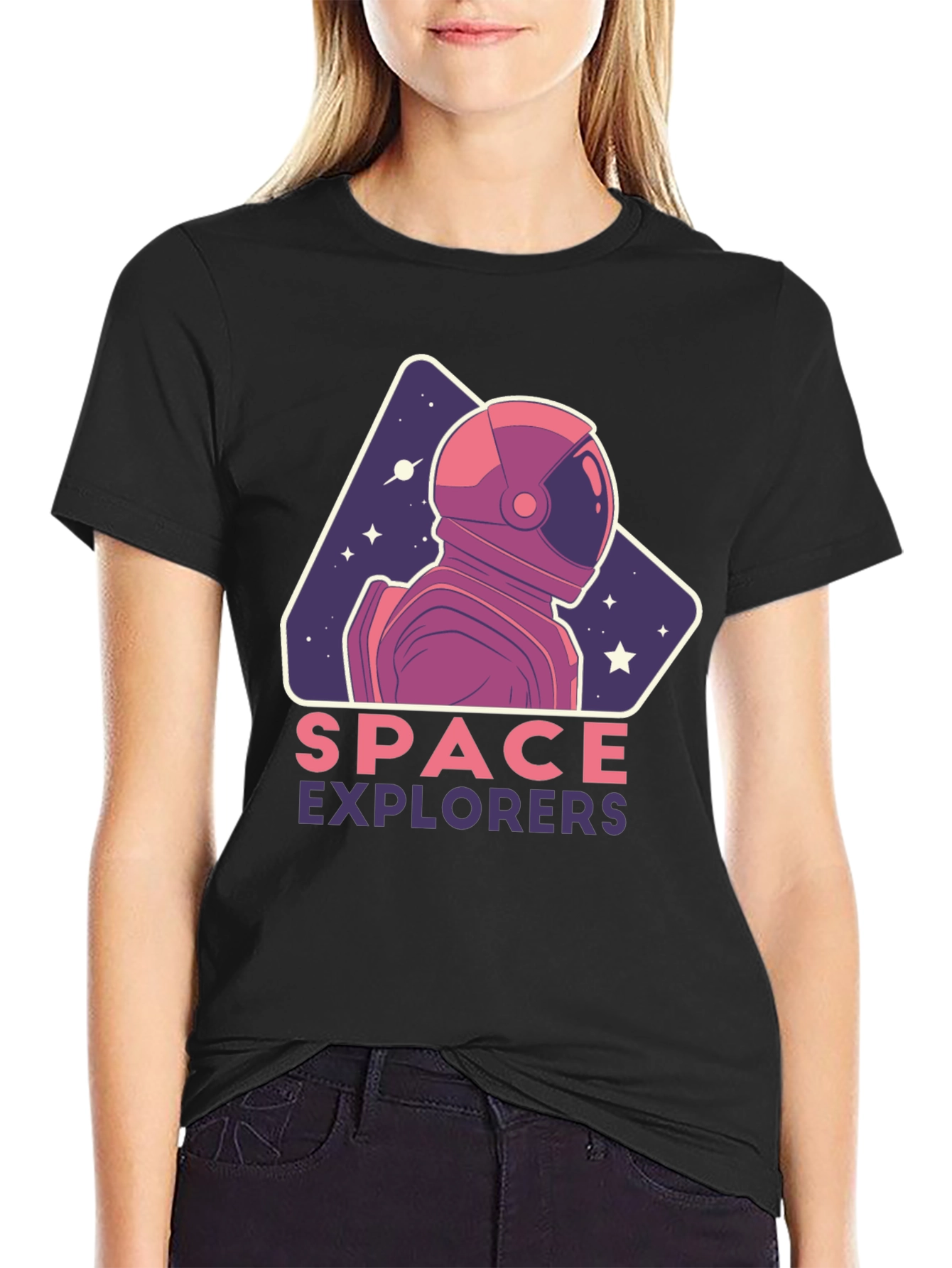 Space Explorers Graphic T-Shirt
