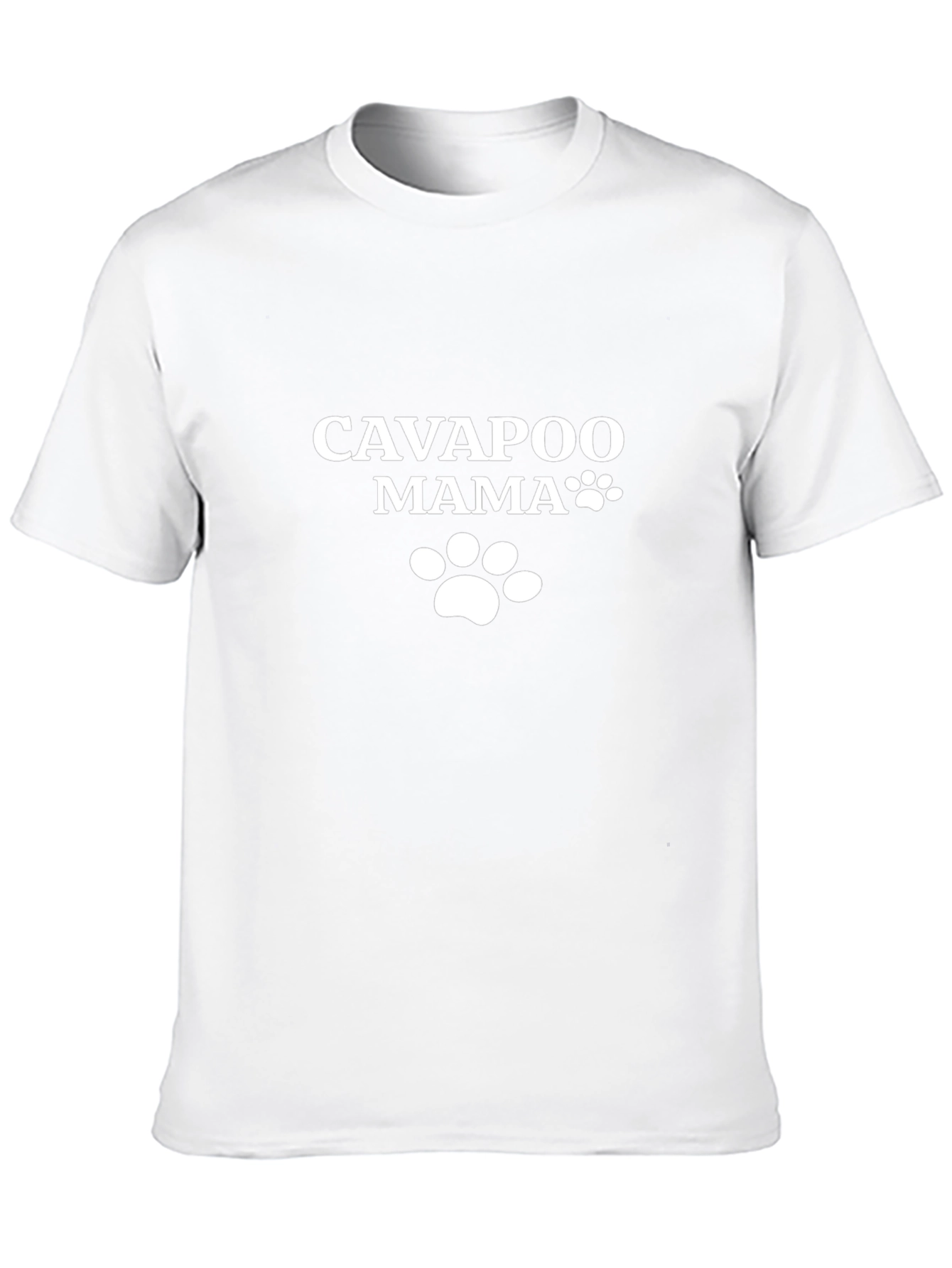 Cavapoo Mama Black T-Shirt - Dog Lover Gift