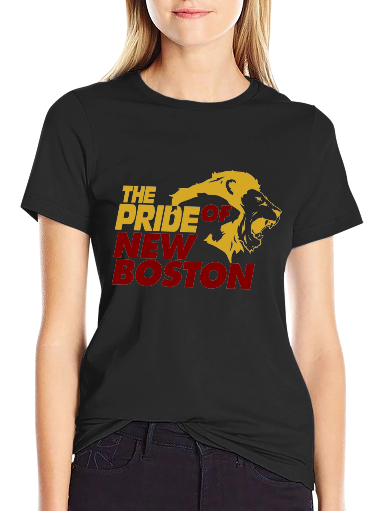Pride of New Boston Lion Graphic Tee