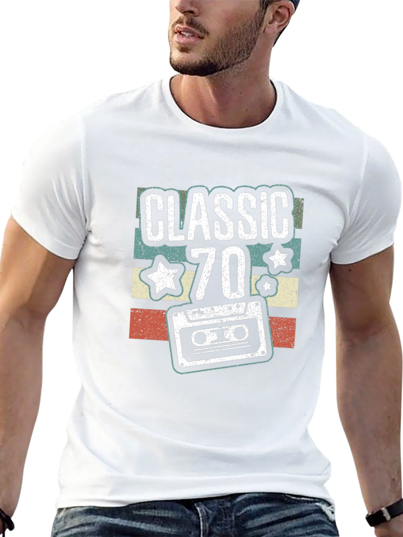Classic 70s Retro Cassette T-Shirt